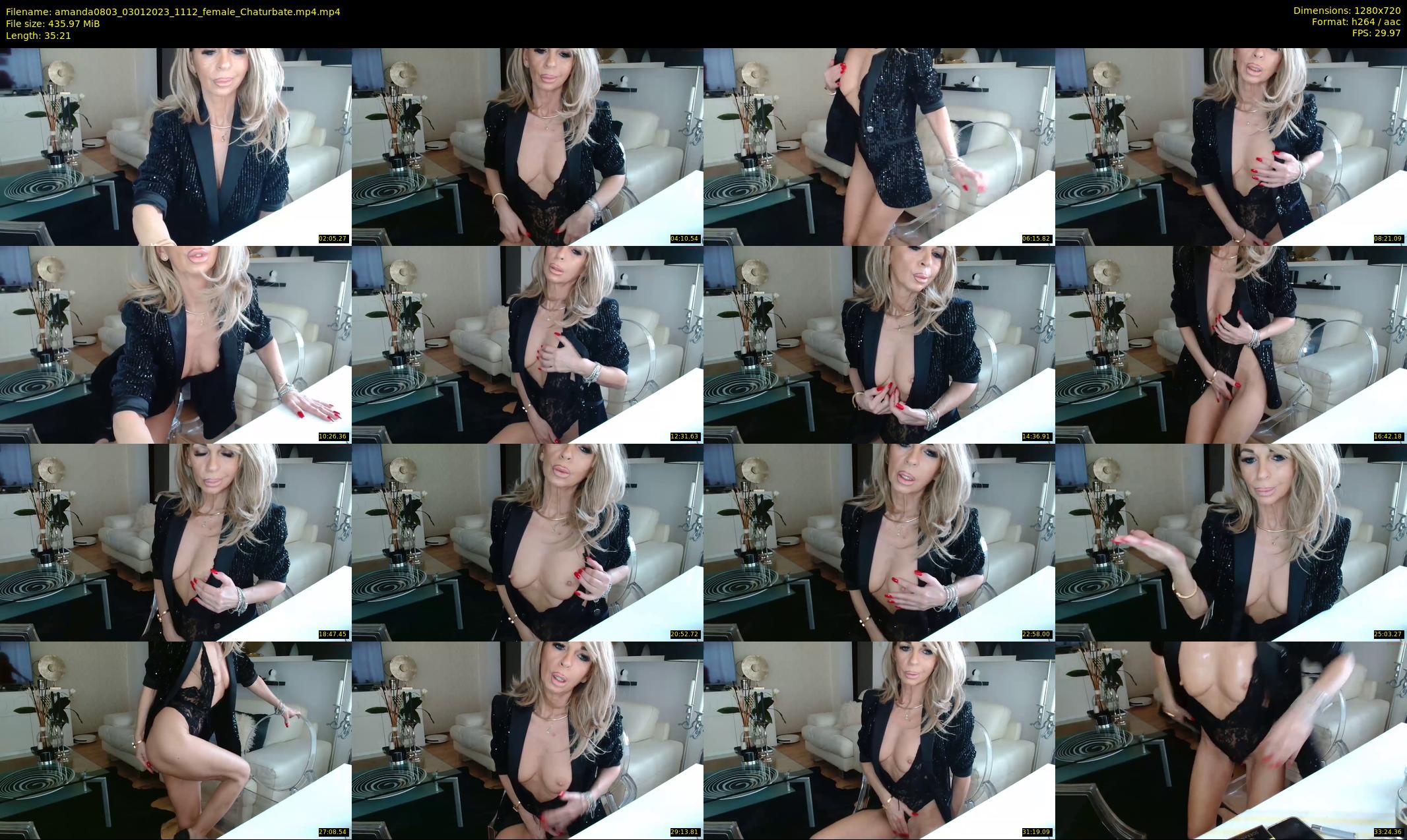 amanda0803 — 36 minute Chaturbate female cam show recording, 720p, Jan 3, 2023