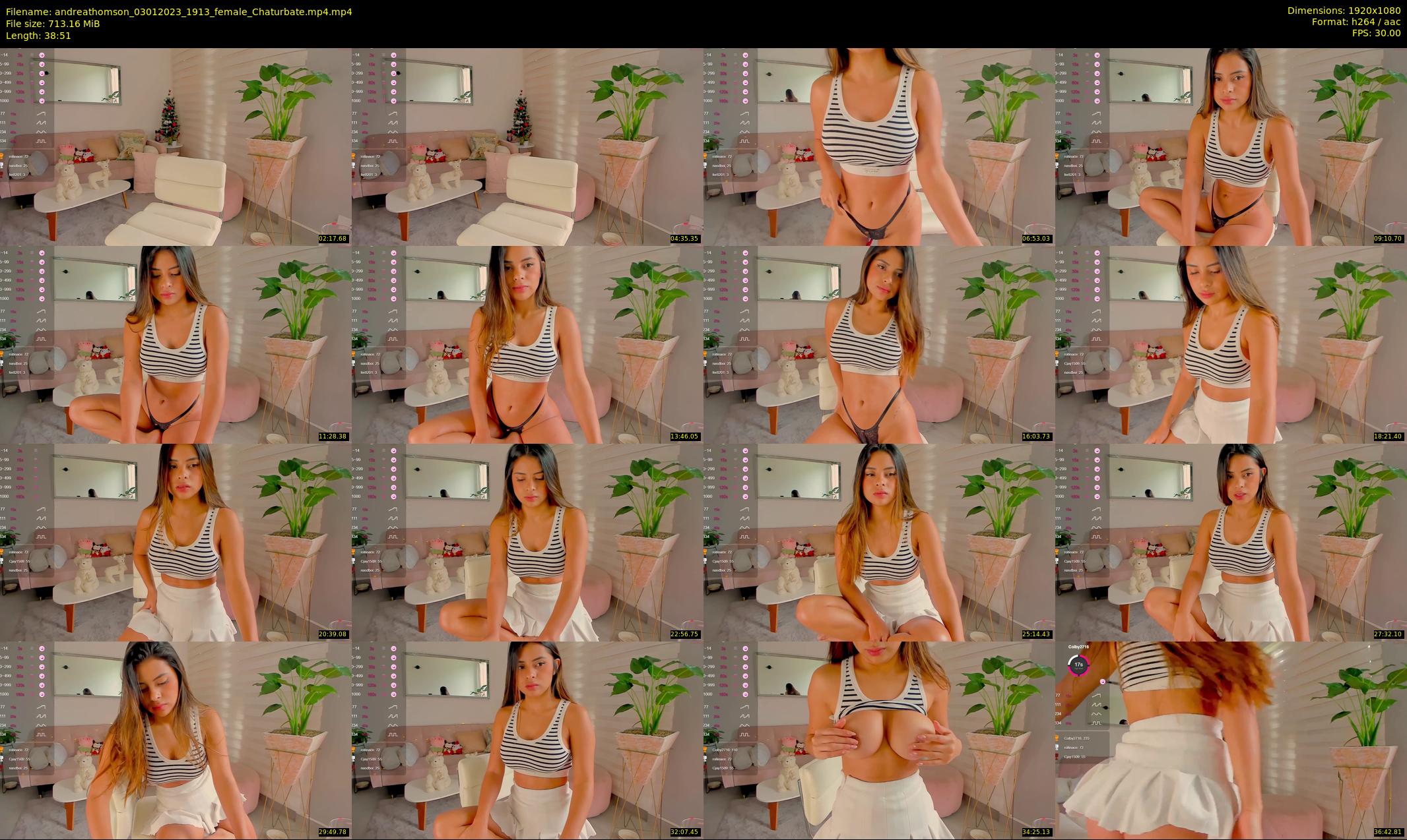andreathomson — 39 minute Chaturbate female cam show recording, 1080p, Jan 3, 2023