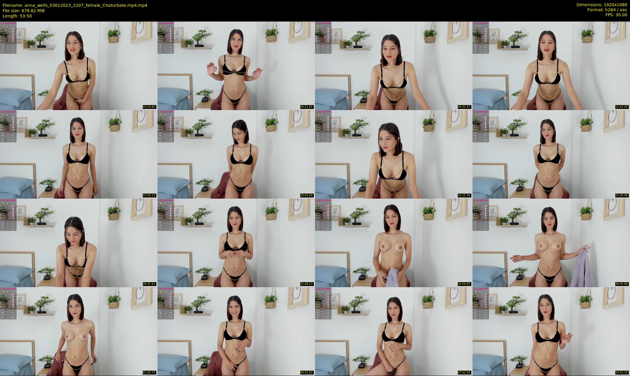 anna_wells — 54 minute Chaturbate female cam show recording, 1080p, Jan 3, 2023