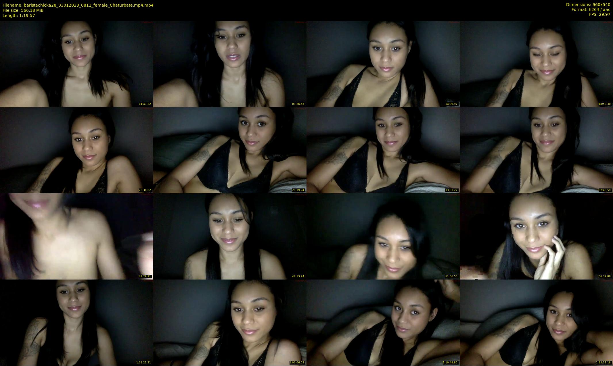 baristachicka28 — 80 minute Chaturbate female cam show recording, 480p, Jan 3, 2023