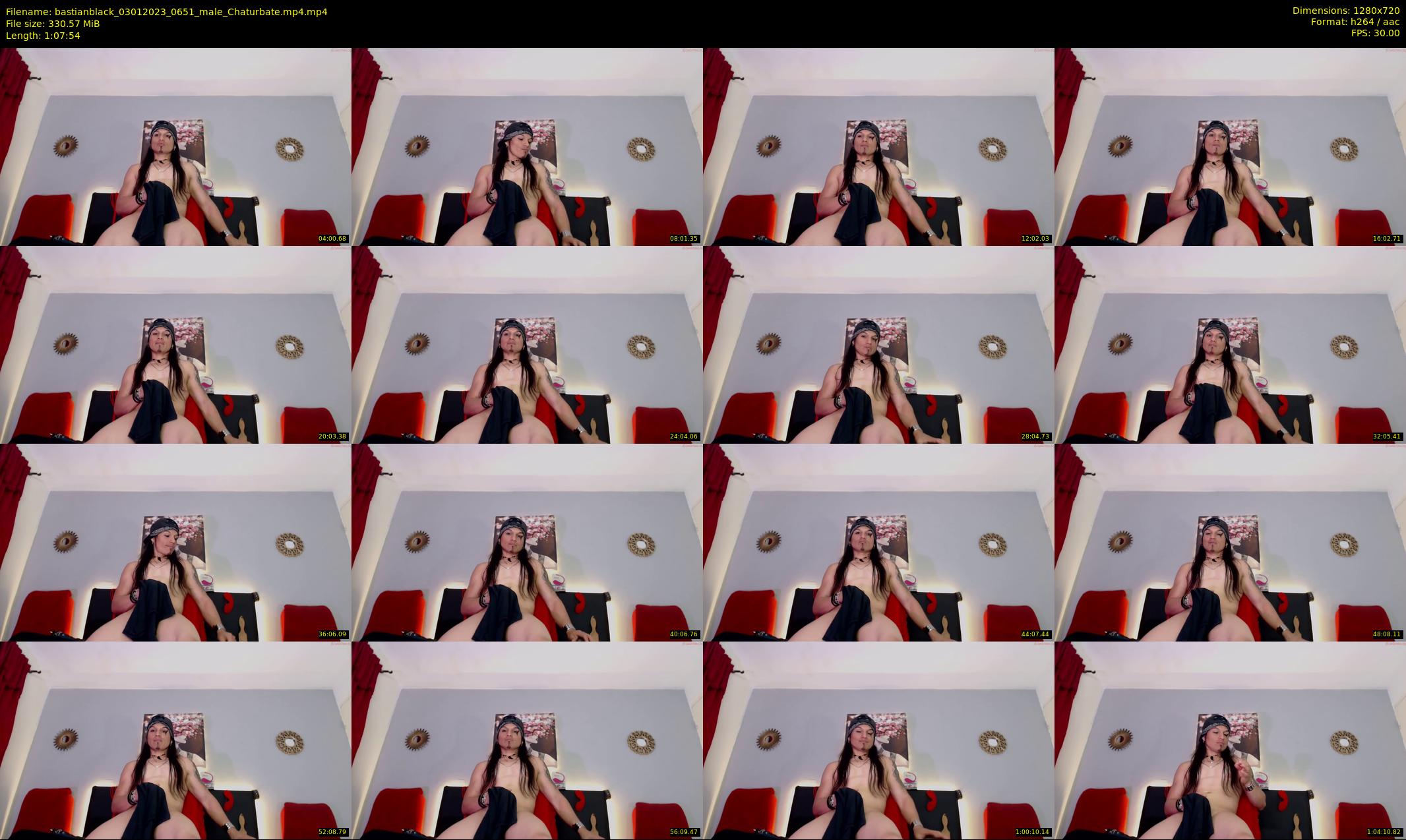 bastianblack — 68 minute Chaturbate male cam show recording, 720p, Jan 3, 2023
