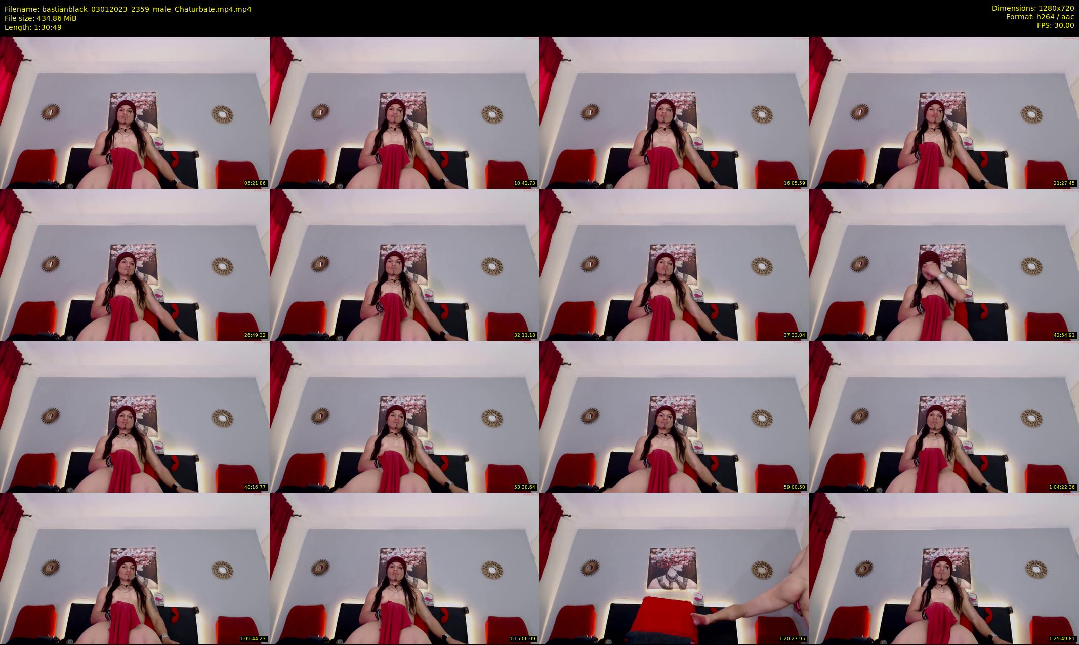 bastianblack — 91 minute Chaturbate male cam show recording, 720p, Jan 3, 2023