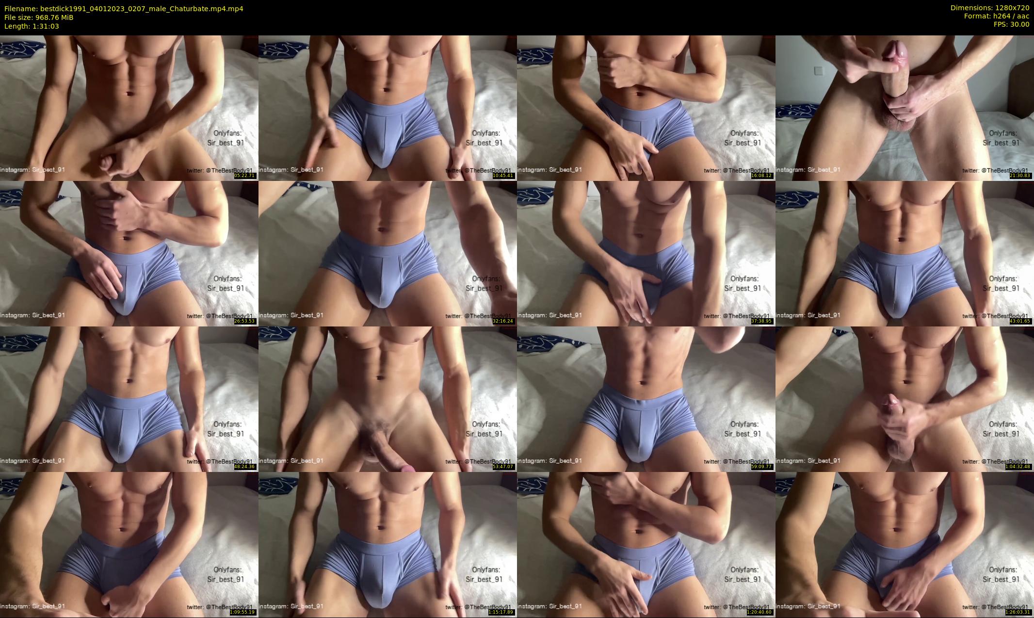 bestdick1991 — 92 minute Chaturbate male cam show recording, 720p, Jan 4, 2023