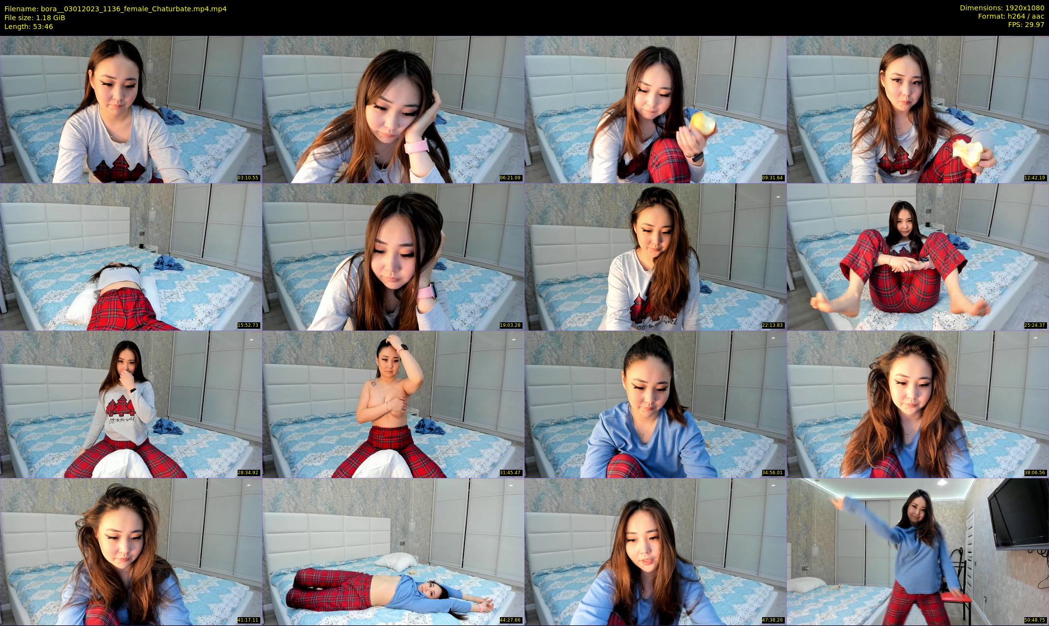 bora_ — 54 minute Chaturbate female cam show recording, 1080p, Jan 3, 2023