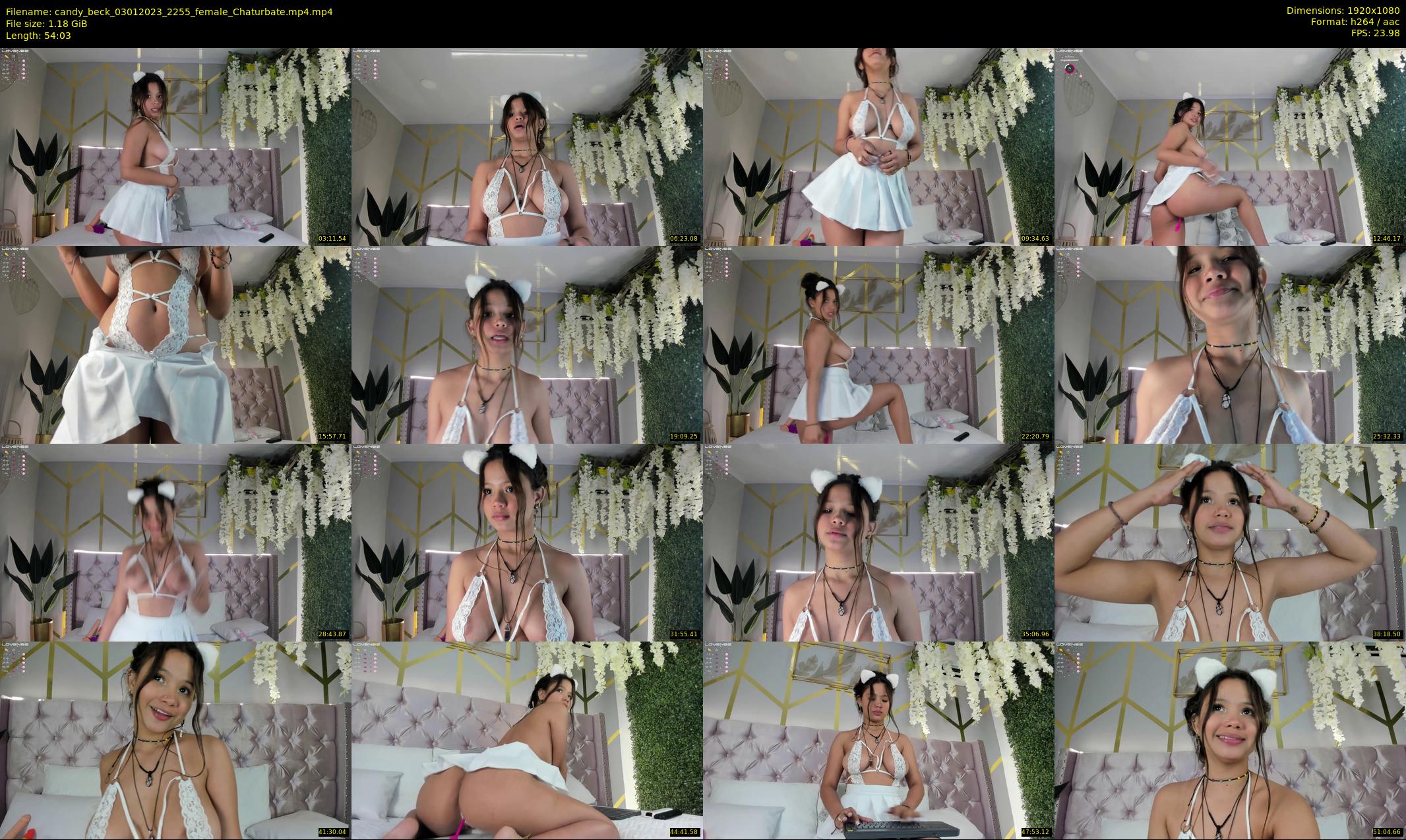 candy_beck — 55 minute Chaturbate female cam show recording, 1080p, Jan 3, 2023