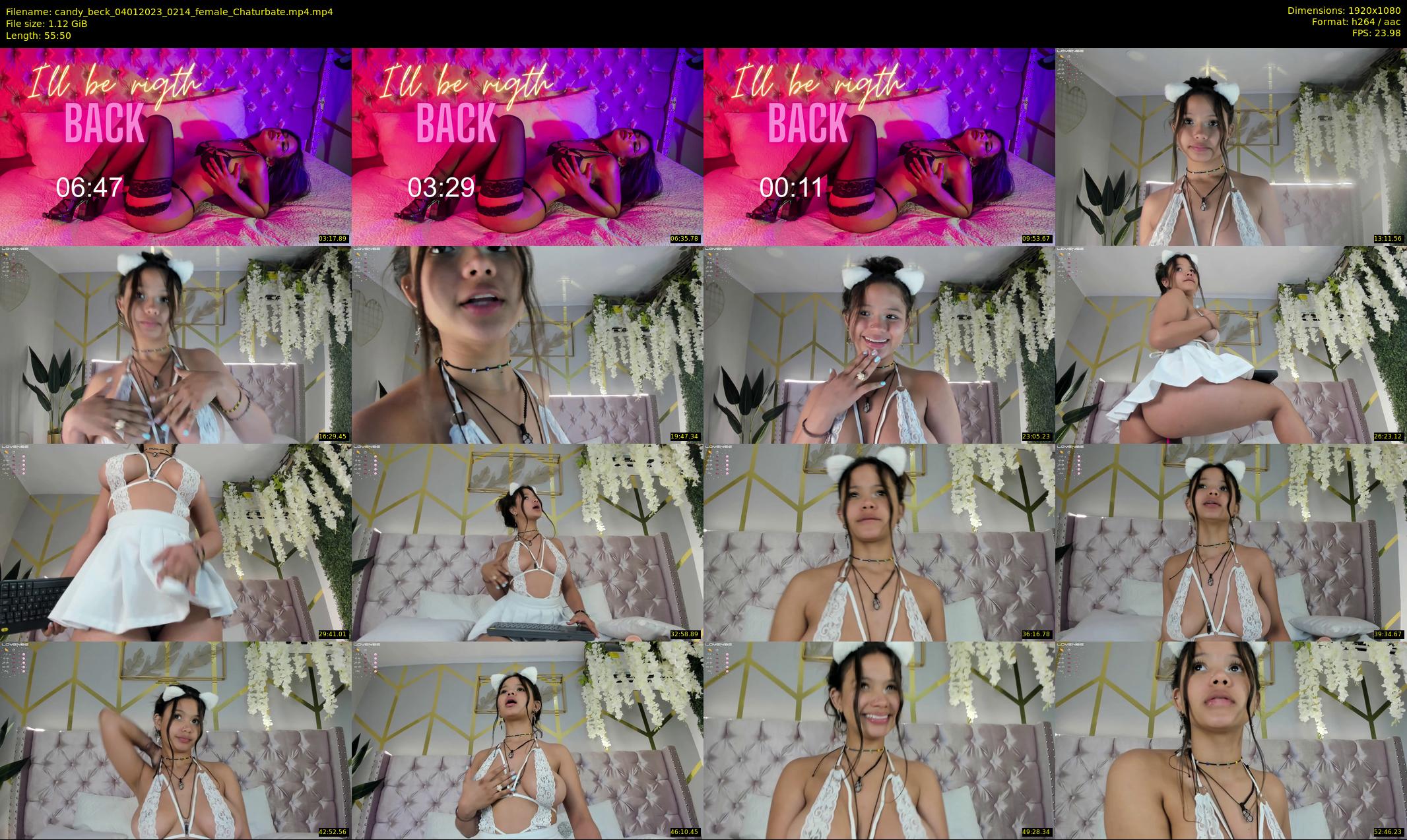 candy_beck — 56 minute Chaturbate female cam show recording, 1080p, Jan 4, 2023