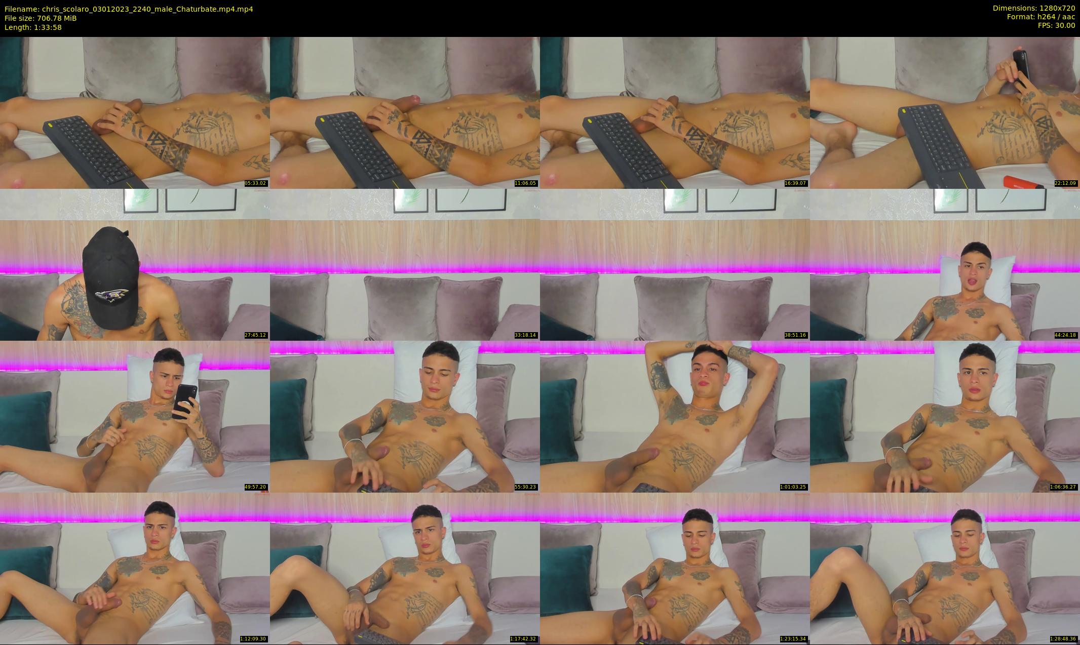 chris_scolaro — 94 minute Chaturbate male cam show recording, 720p, Jan 3, 2023