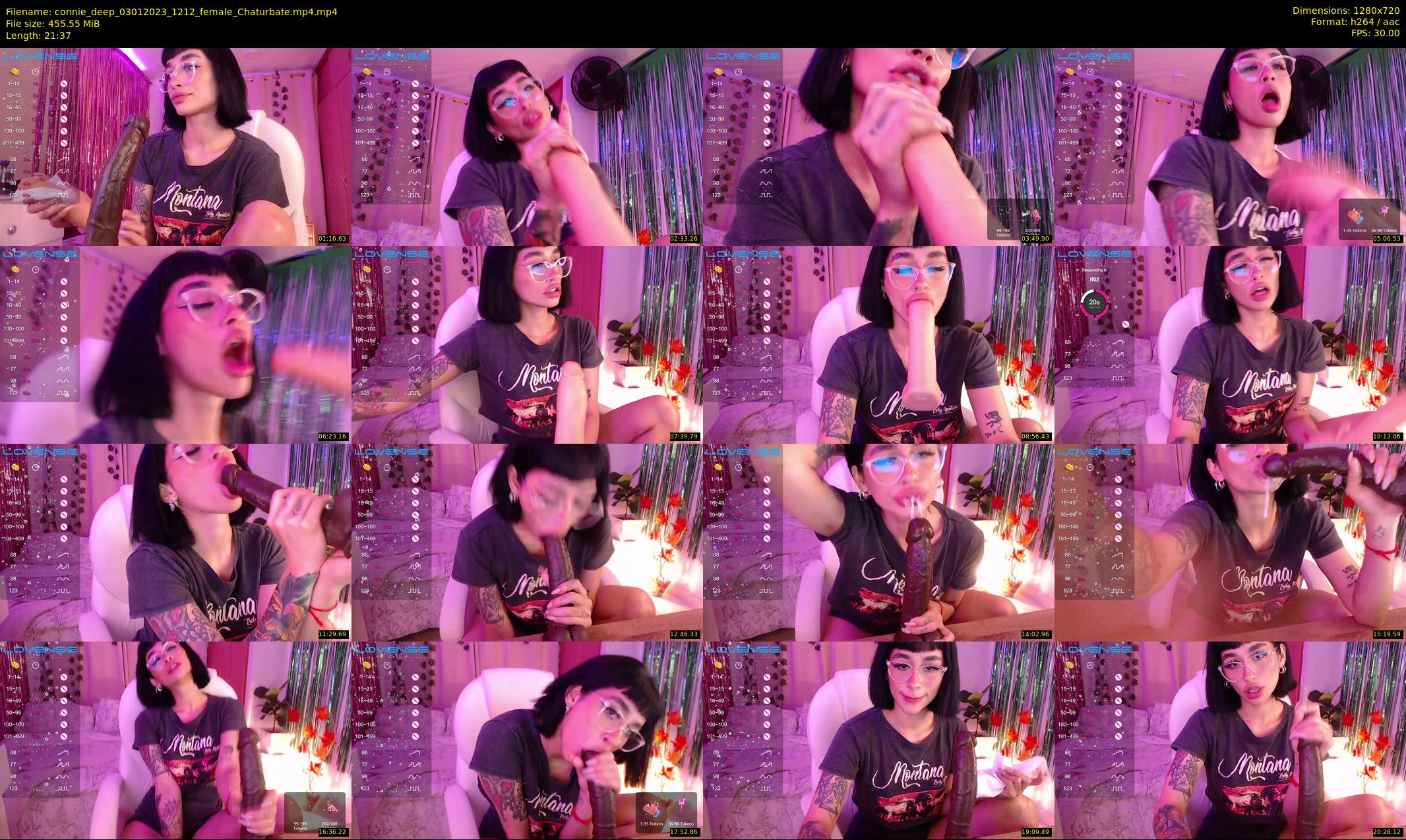 connie_deep — 22 minute Chaturbate female cam show recording, 720p, Jan 3, 2023