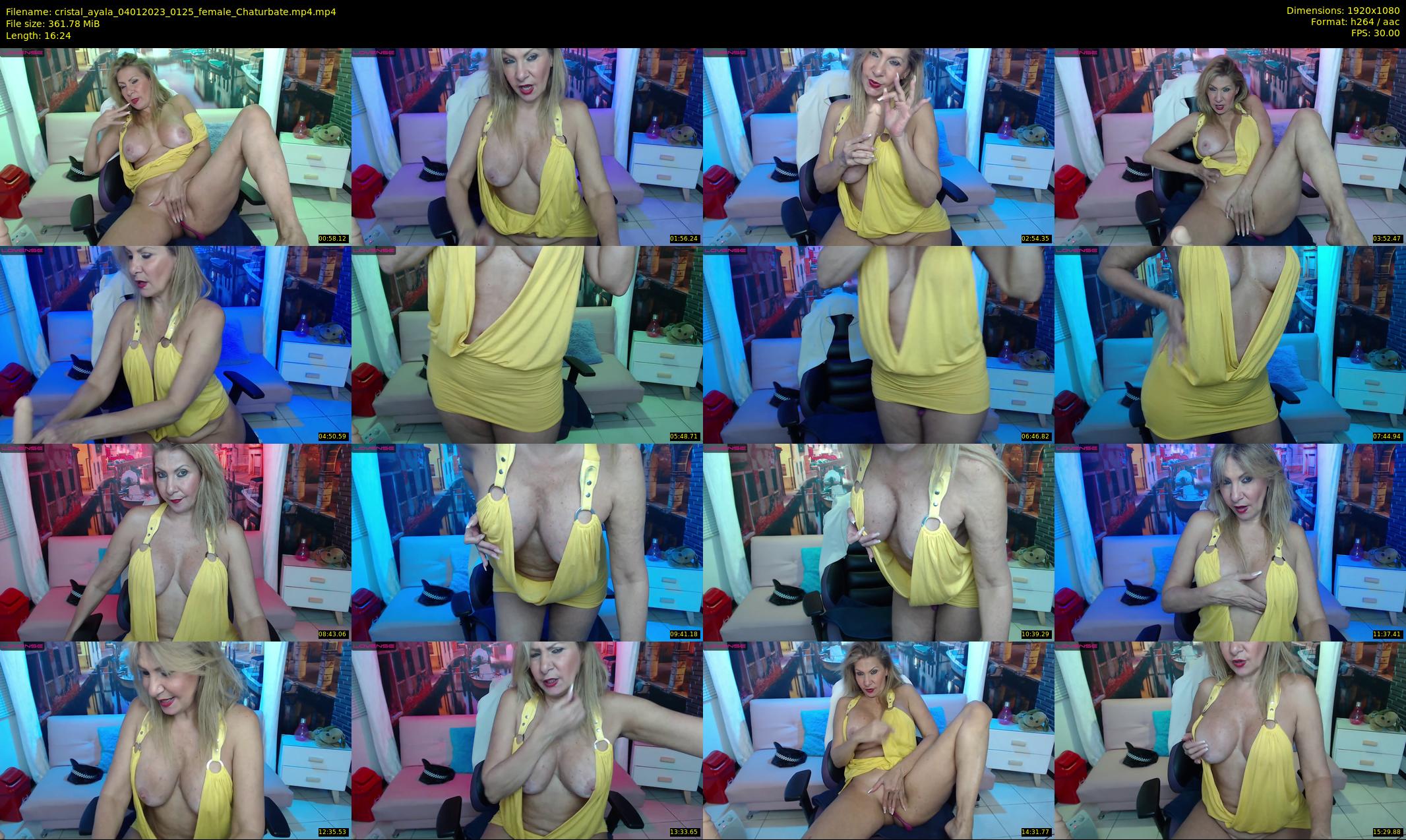 cristal_ayala — 17 minute Chaturbate female cam show recording, 1080p, Jan 4, 2023