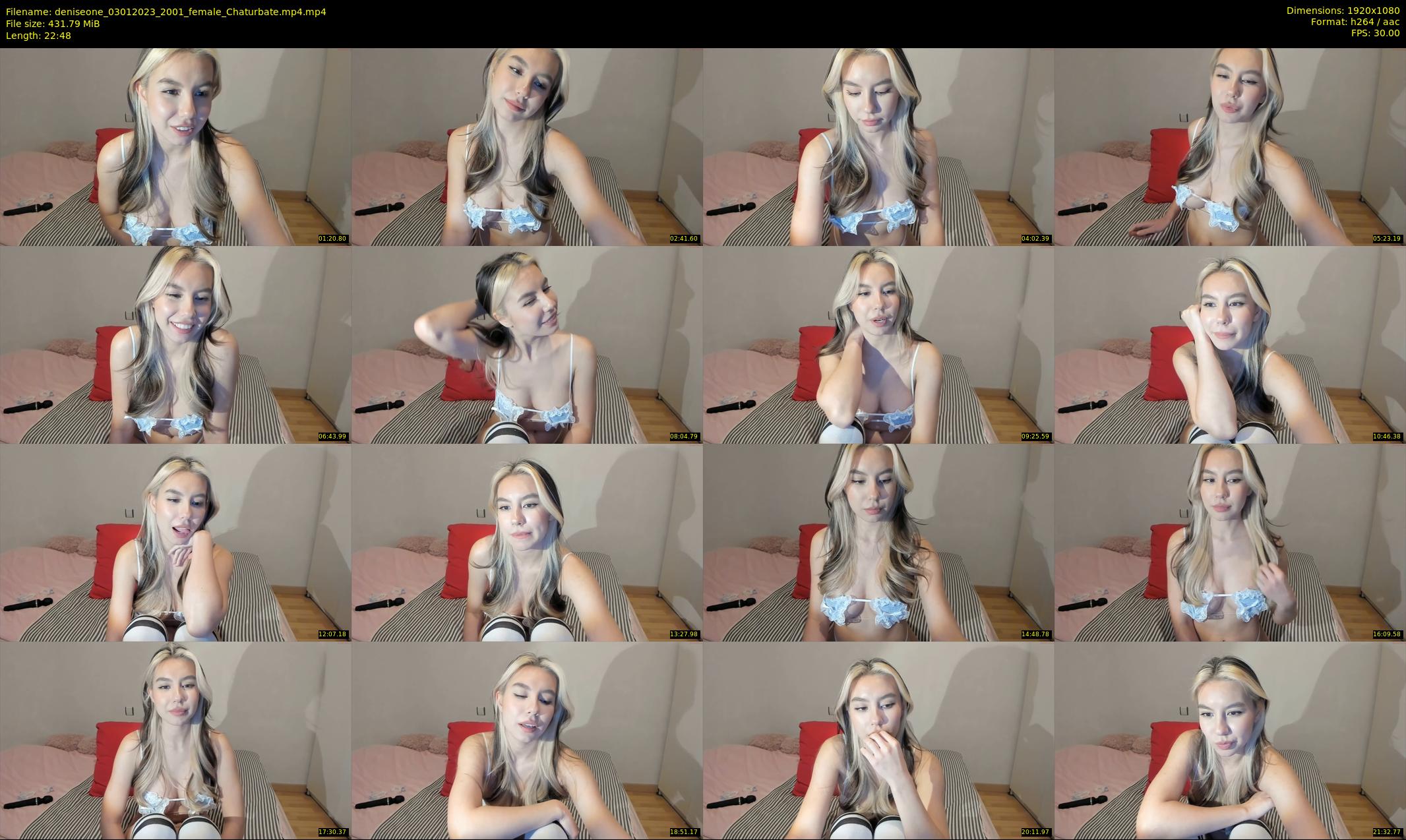 deniseone — 23 minute Chaturbate female cam show recording, 1080p, Jan 3, 2023