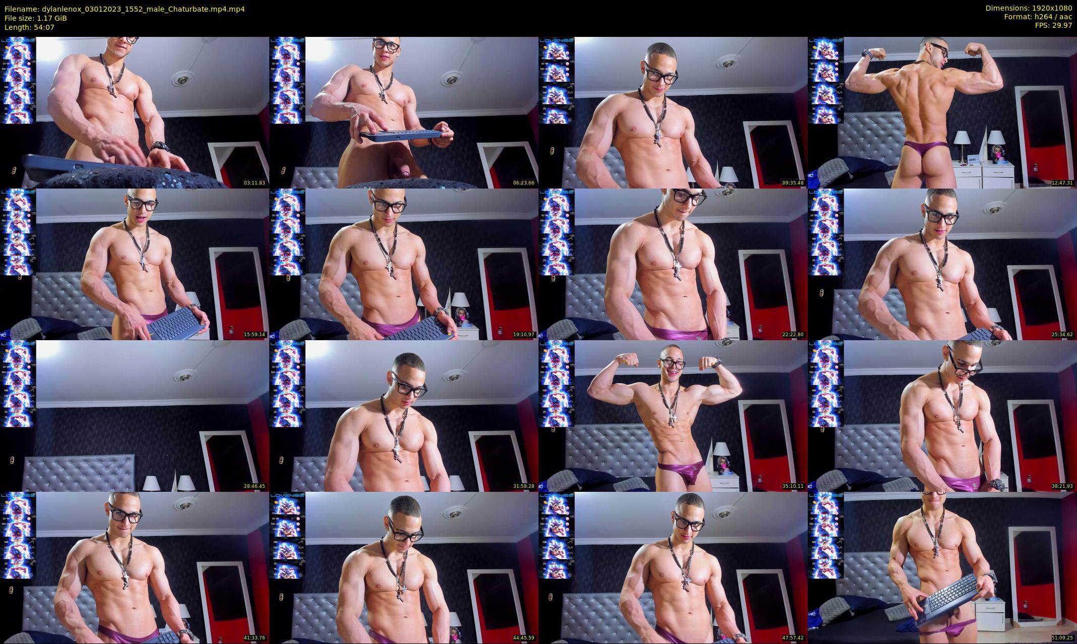 dylanlenox — 55 minute Chaturbate male cam show recording, 1080p, Jan 3, 2023