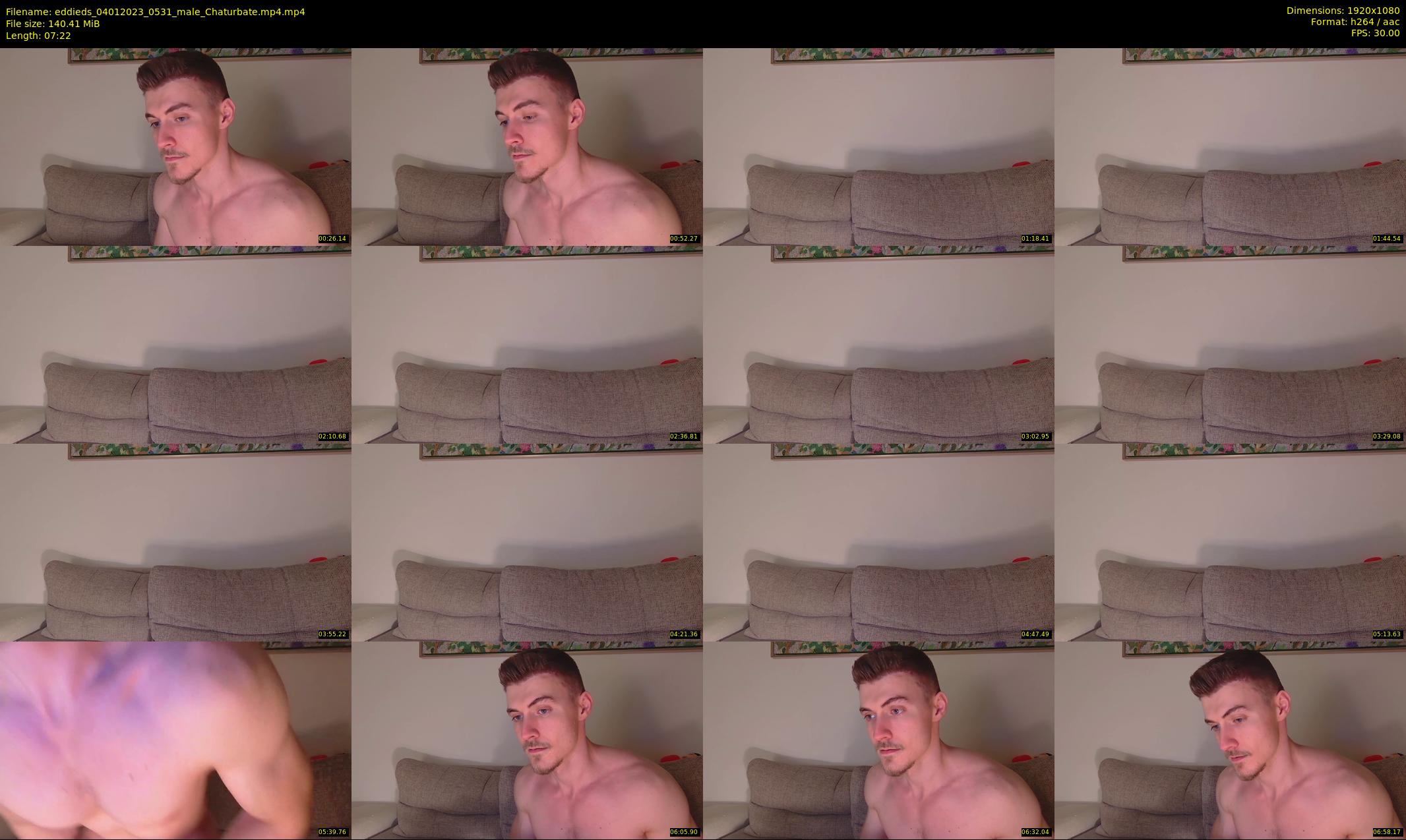 eddieds — 8 minute Chaturbate male cam show recording, 1080p, Jan 4, 2023