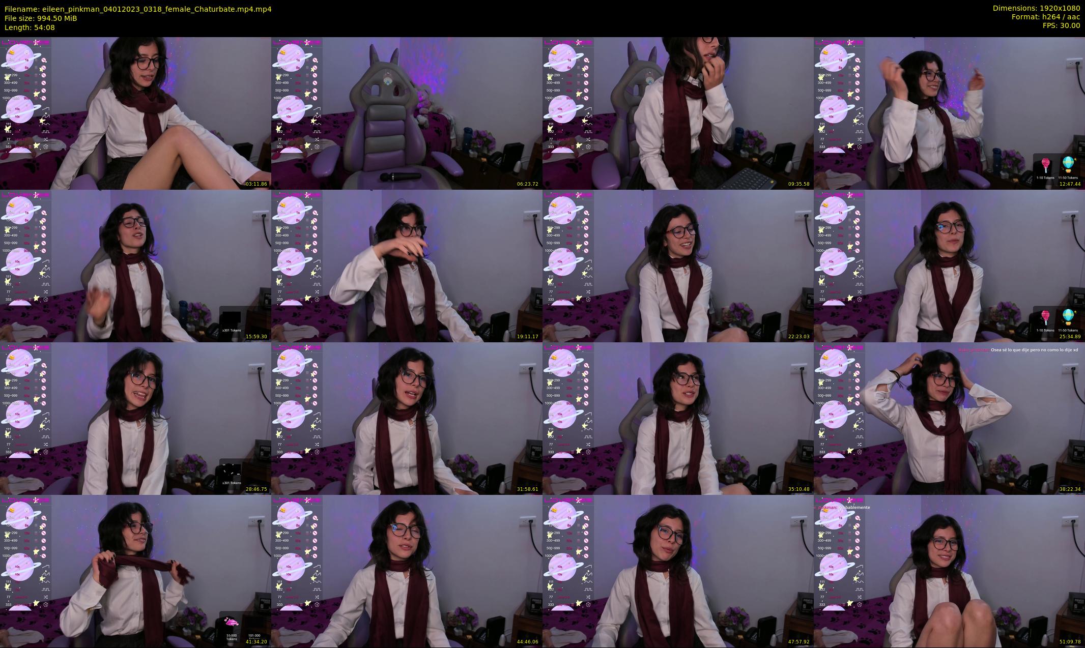 eileen_pinkman — 55 minute Chaturbate female cam show recording, 1080p, Jan 4, 2023