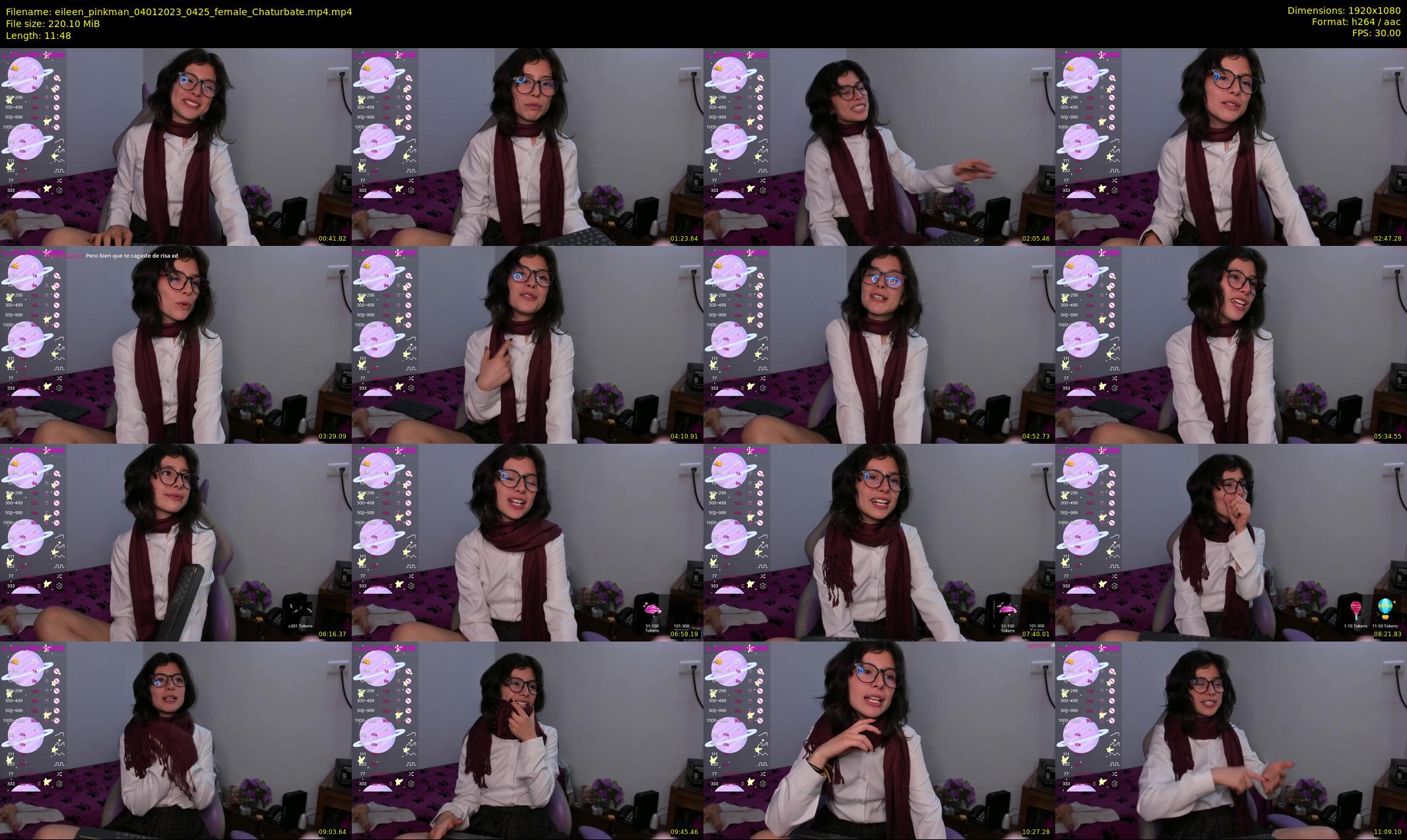 eileen_pinkman — 12 minute Chaturbate female cam show recording, 1080p, Jan 4, 2023