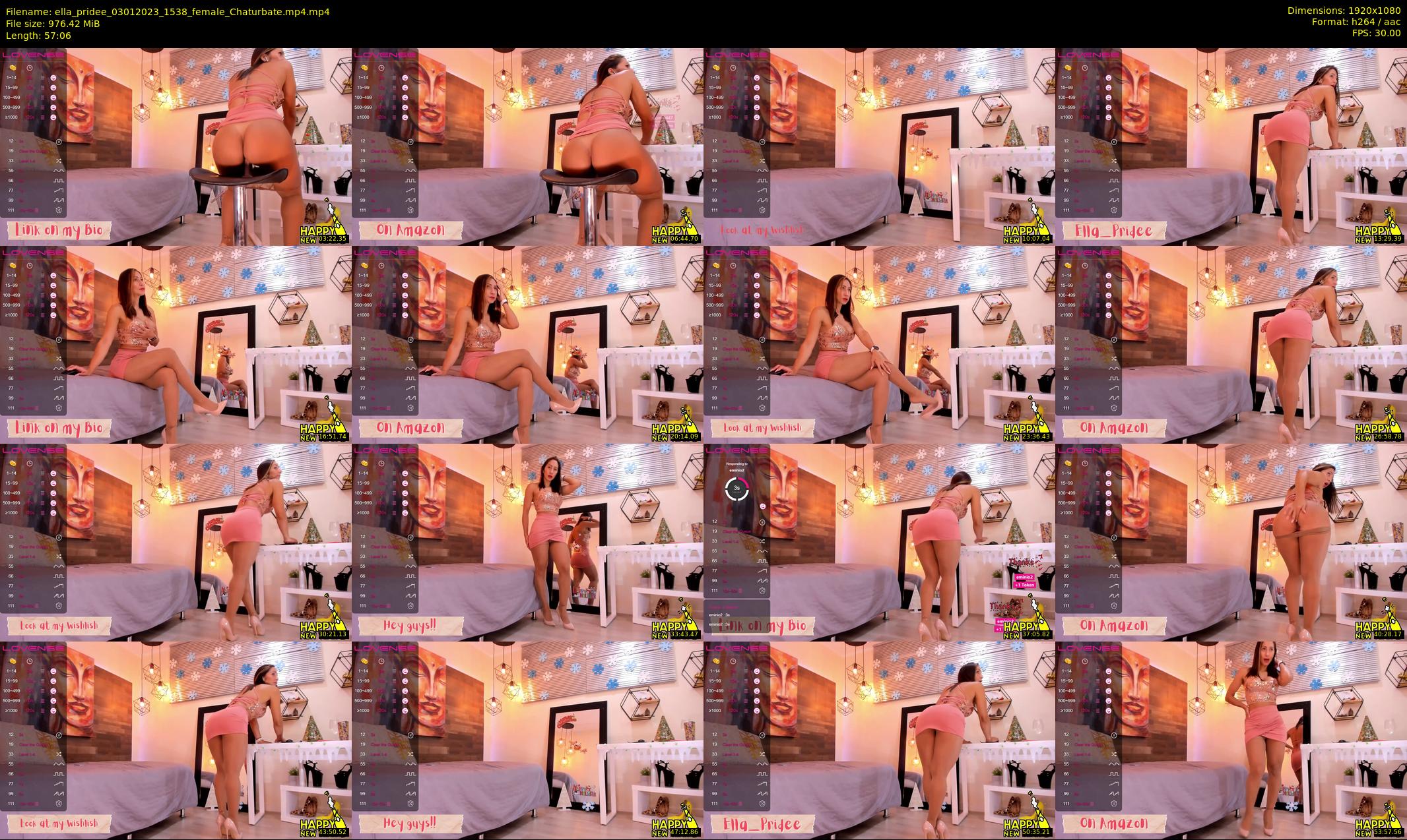 ella_pridee — 58 minute Chaturbate female cam show recording, 1080p, Jan 3, 2023