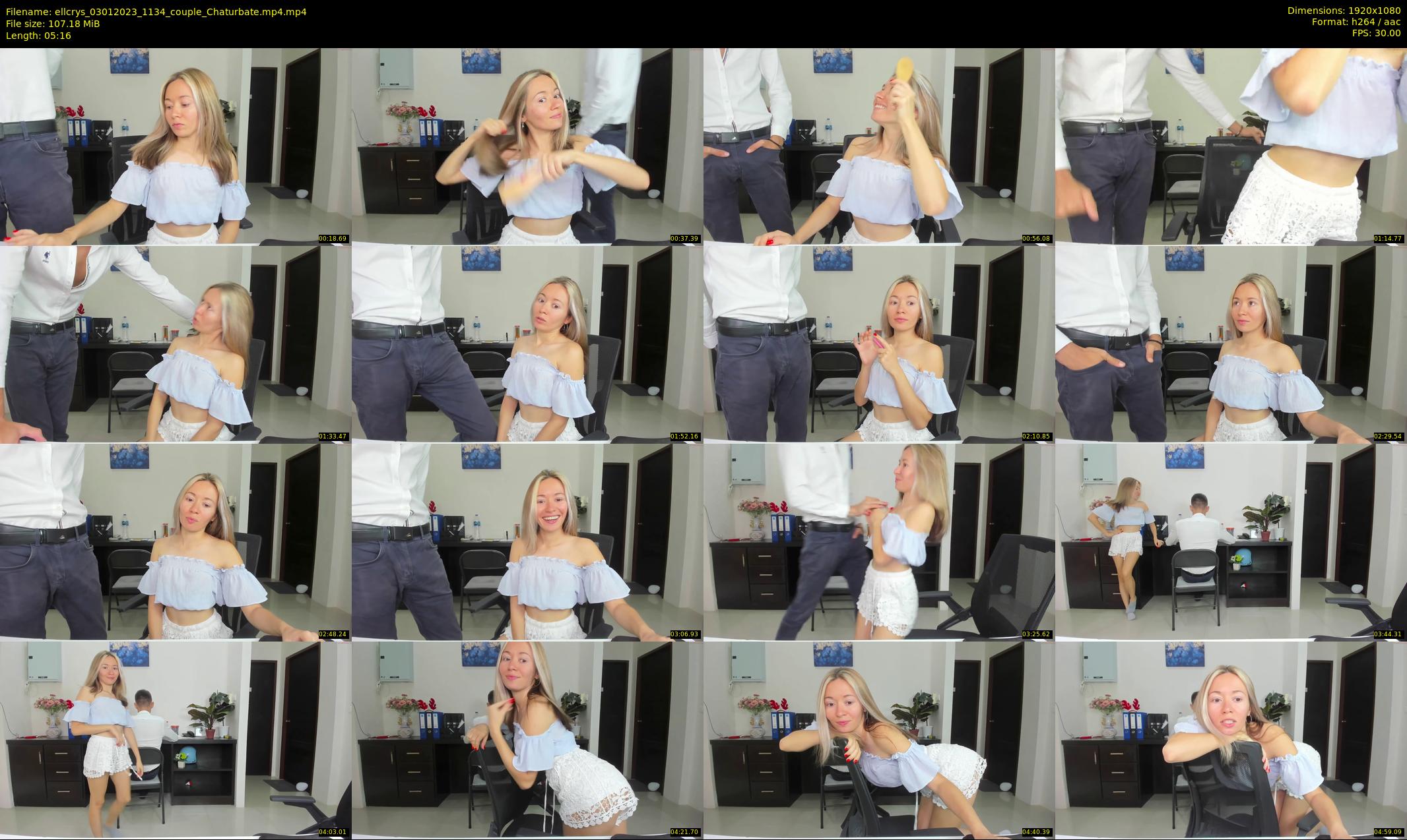 ellcrys — 6 minute Chaturbate couple cam show recording, 1080p, Jan 3, 2023