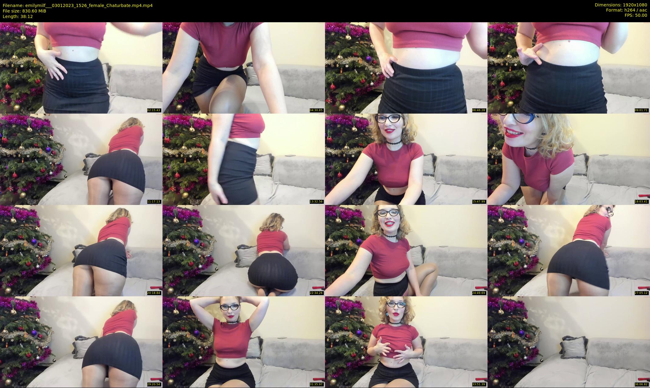 emilymilf__ — 39 minute Chaturbate female cam show recording, 1080p, Jan 3, 2023