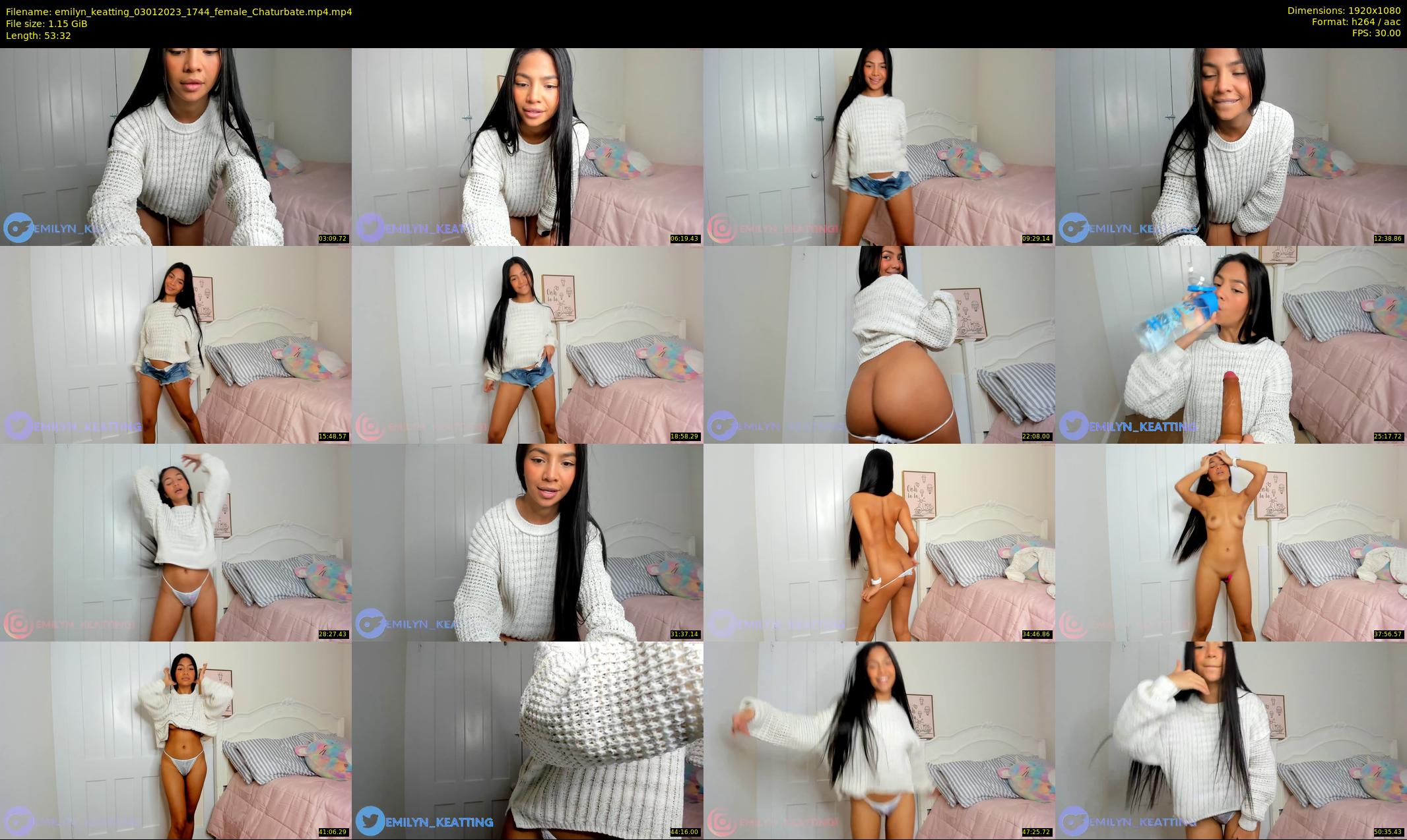 emilyn_keatting — 54 minute Chaturbate female cam show recording, 1080p, Jan 3, 2023