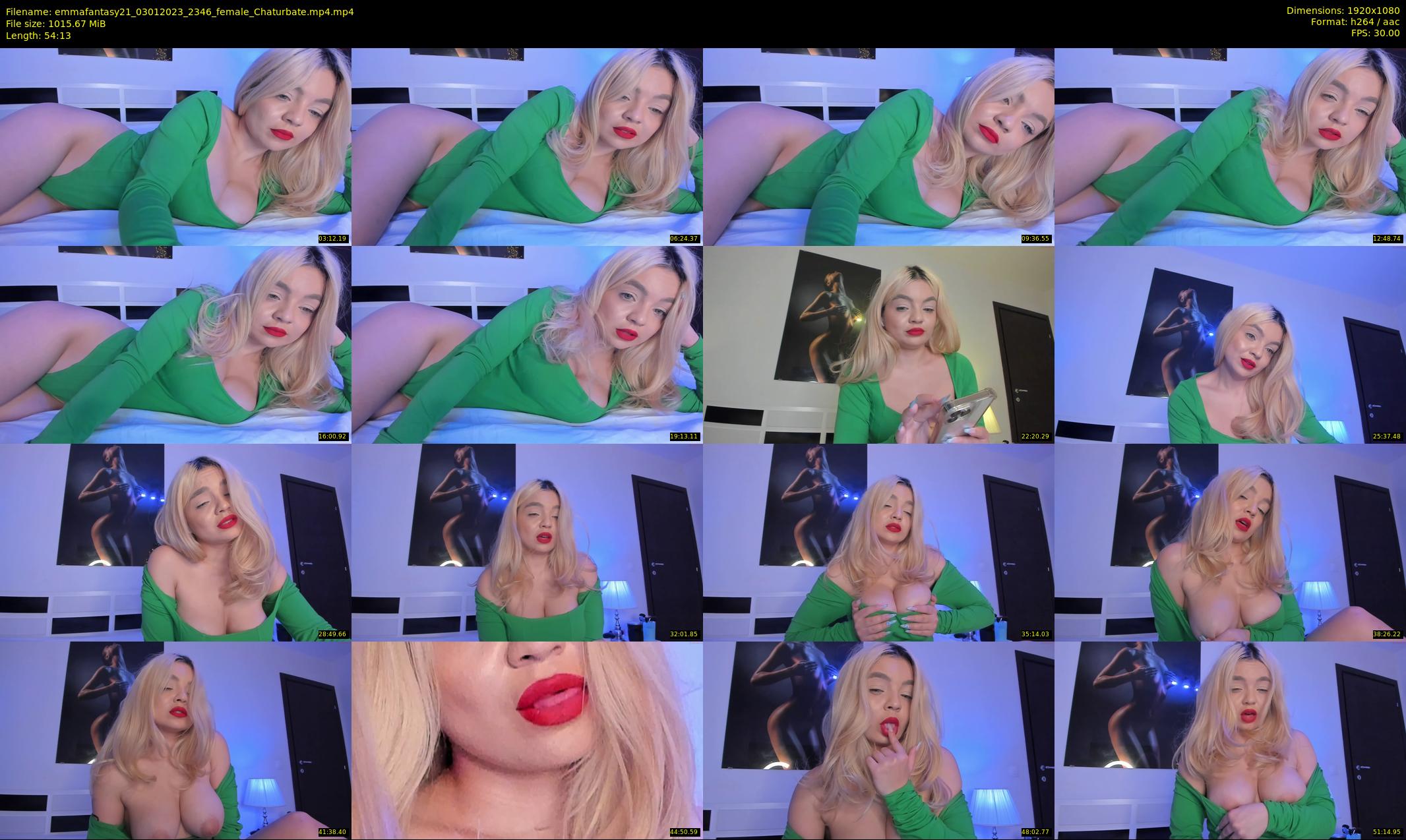 emmafantasy21 — 55 minute Chaturbate couple cam show recording, 1080p, Jan 3, 2023