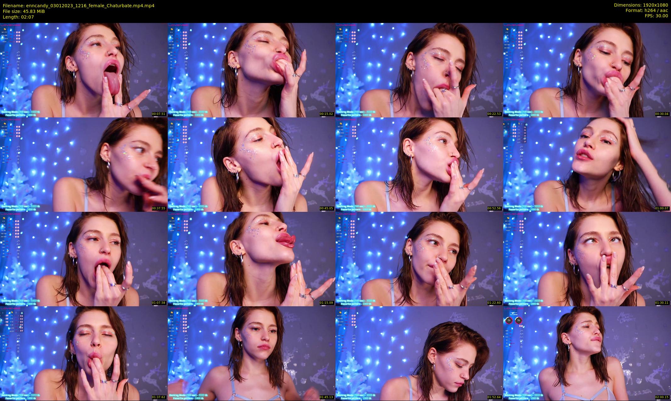 enncandy — 3 minute Chaturbate female cam show recording, 1080p, Jan 3, 2023