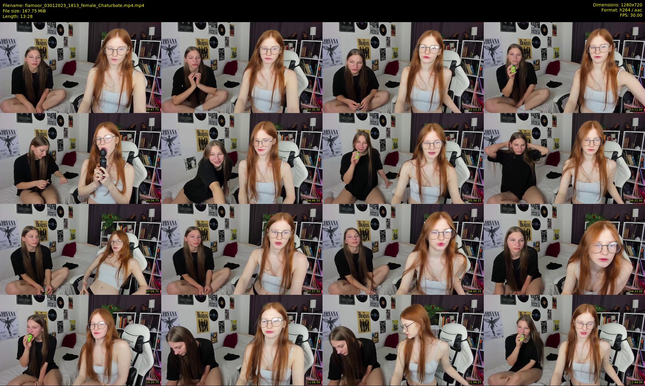 fiamoor — 14 minute Chaturbate female cam show recording, 720p, Jan 3, 2023