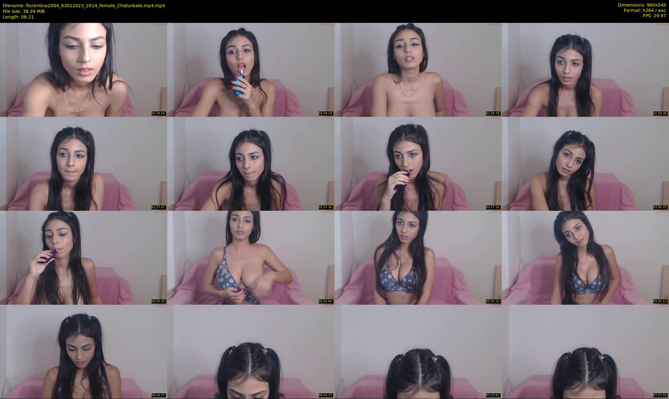 florentina2004 — 9 minute Chaturbate female cam show recording, 480p, Jan 3, 2023