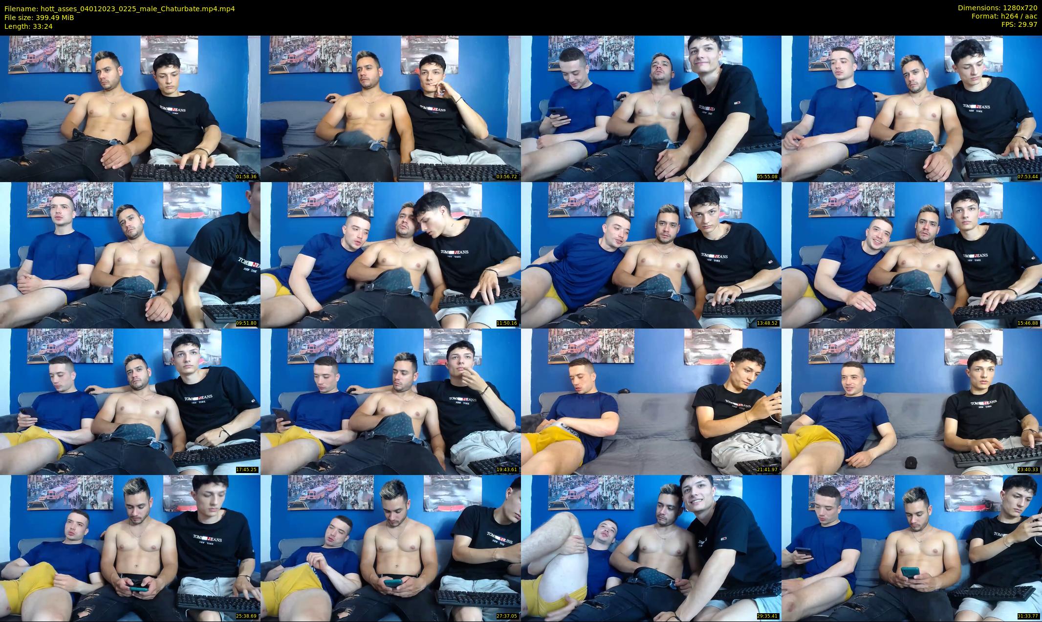hott_asses — 34 minute Chaturbate male cam show recording, 720p, Jan 4, 2023