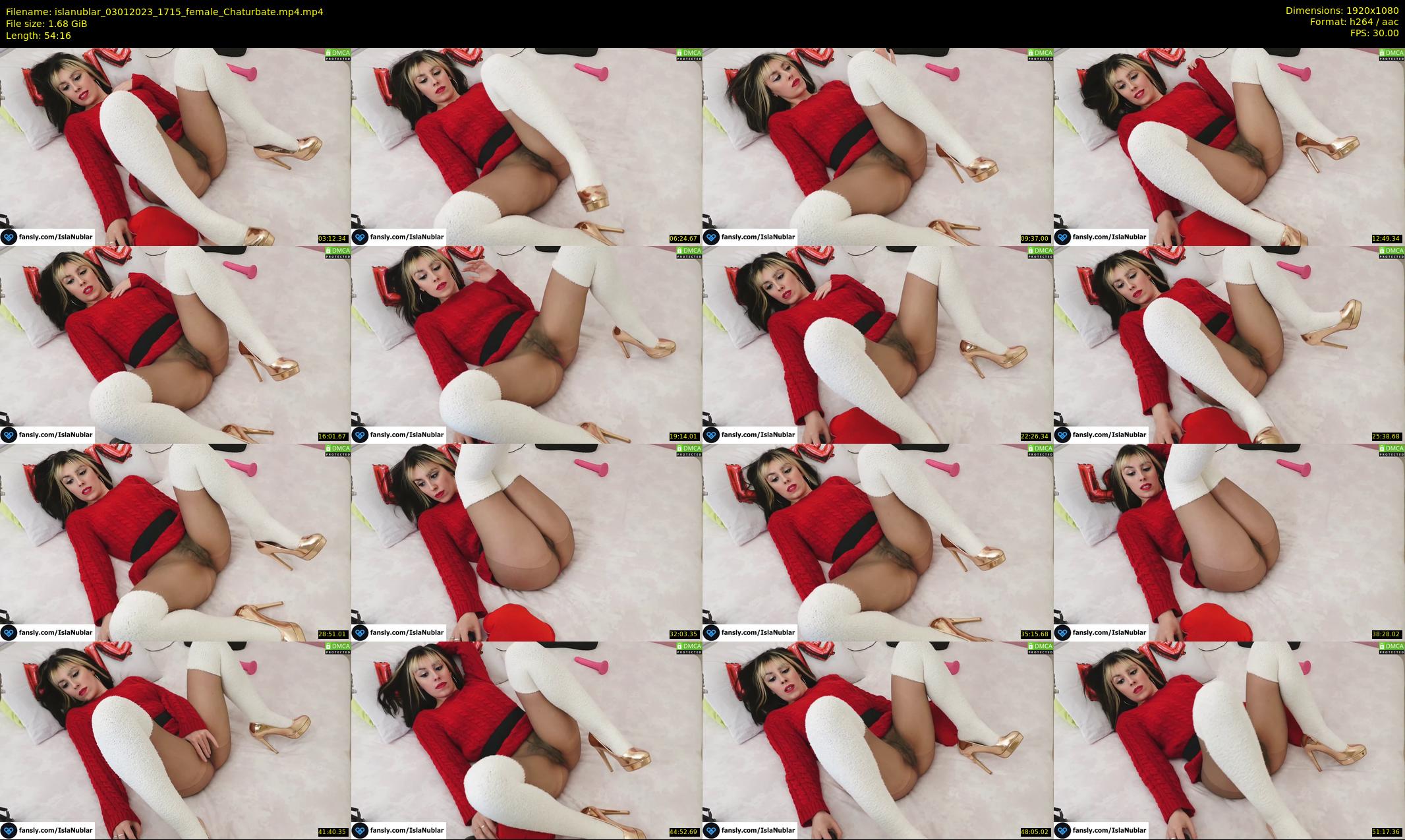 islanublar — 55 minute Chaturbate female cam show recording, 1080p, Jan 3, 2023