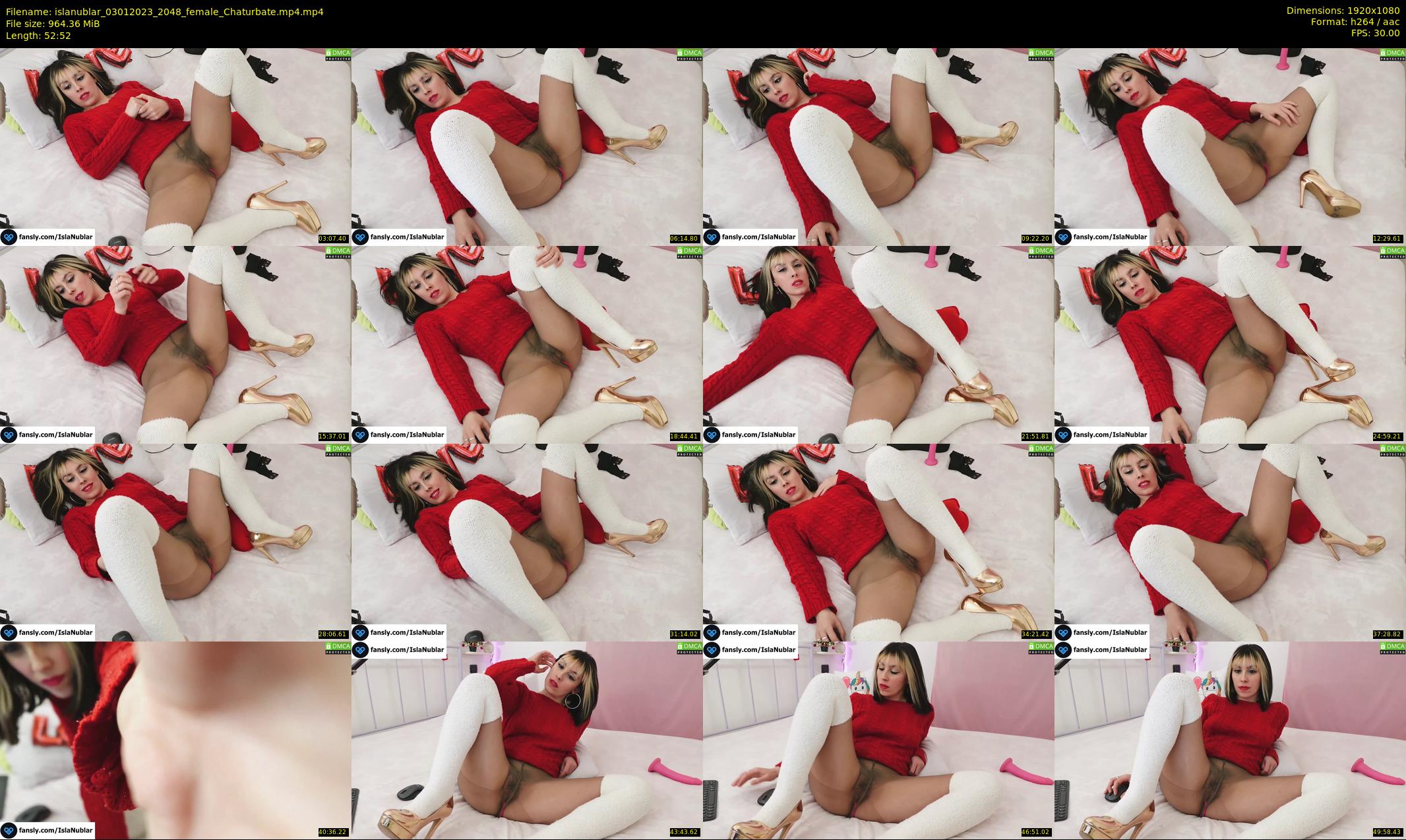 islanublar — 53 minute Chaturbate female cam show recording, 1080p, Jan 3, 2023