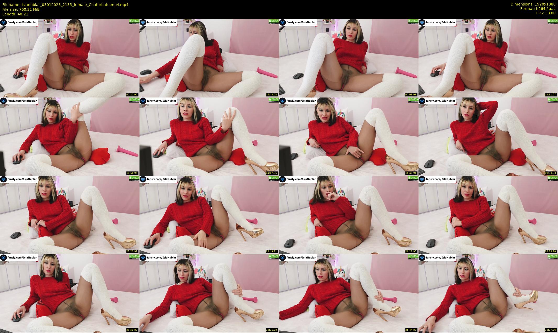 islanublar — 41 minute Chaturbate female cam show recording, 1080p, Jan 3, 2023