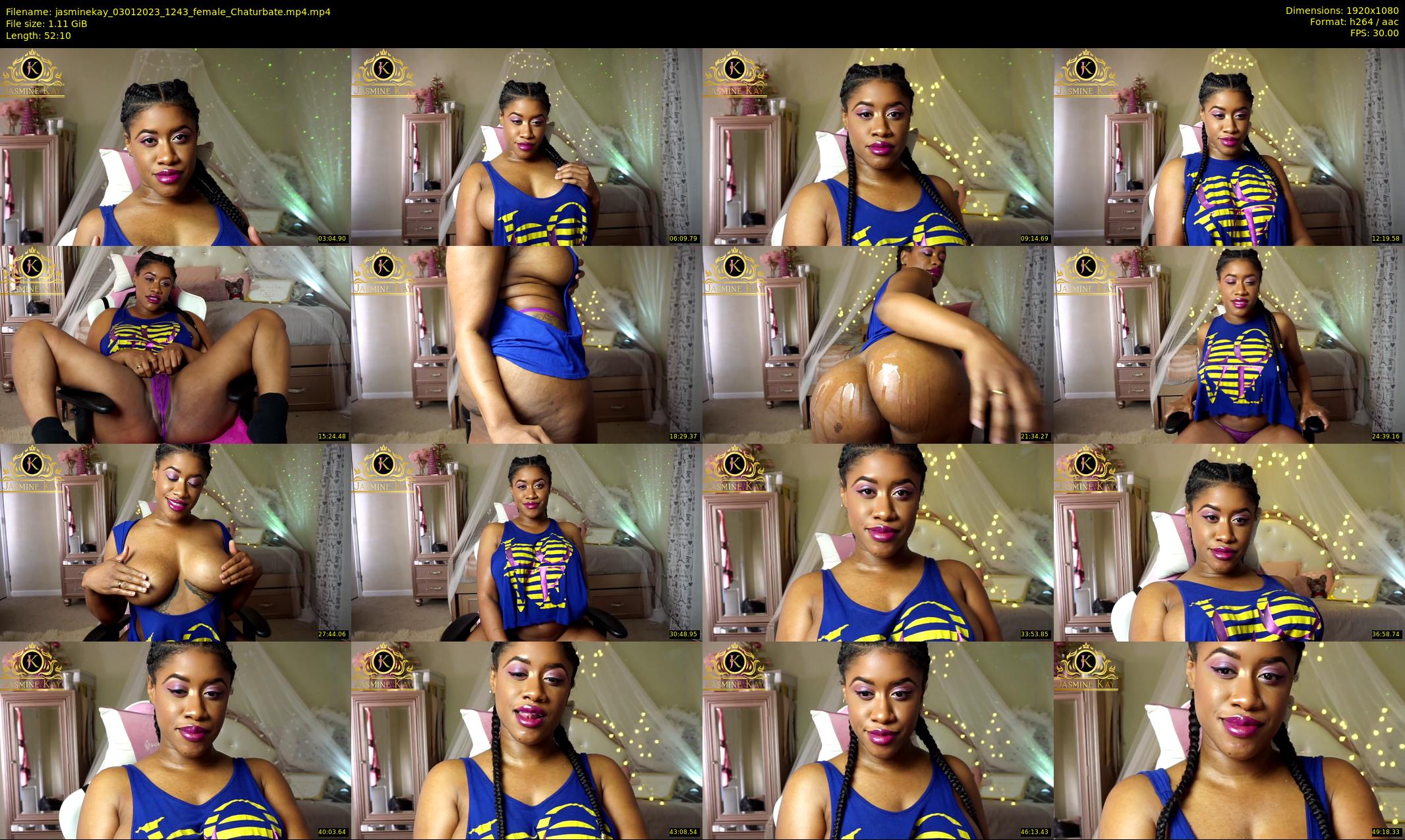 jasminekay — 53 minute Chaturbate female cam show recording, 1080p, Jan 3, 2023