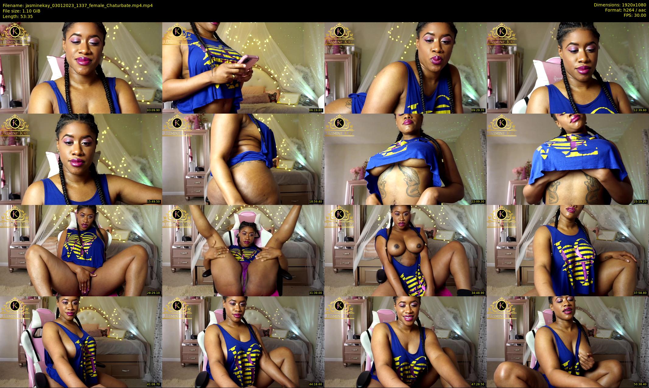 jasminekay — 54 minute Chaturbate female cam show recording, 1080p, Jan 3, 2023