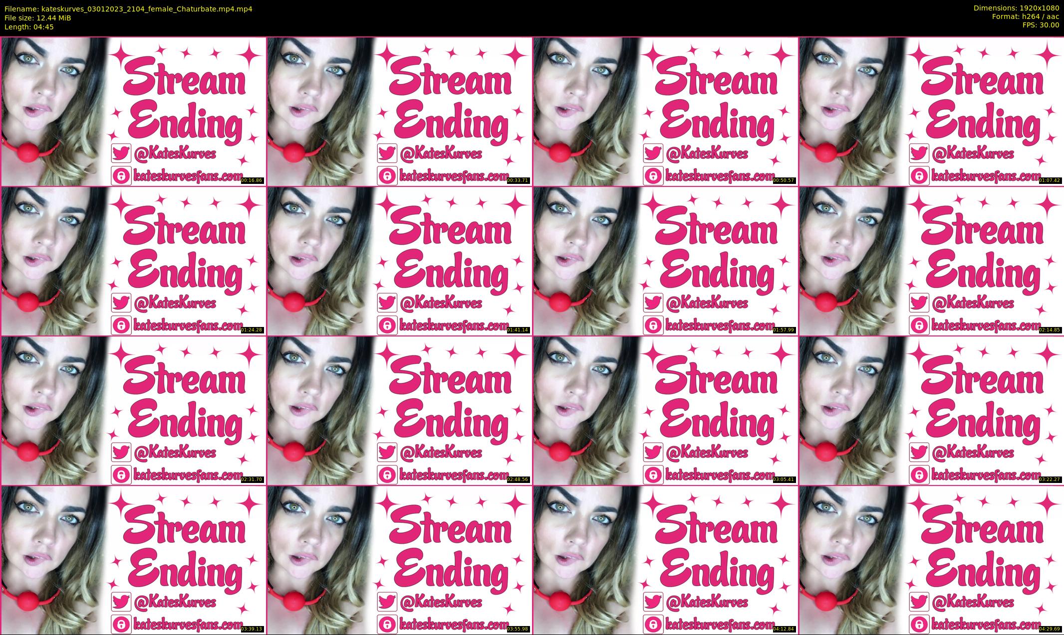 kateskurves — 5 minute Chaturbate female cam show recording, 1080p, Jan 3, 2023