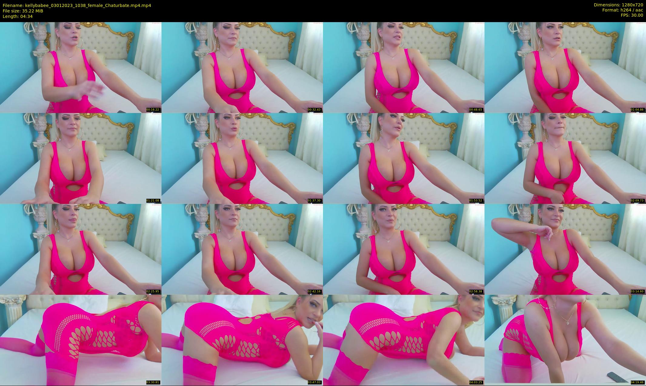 kellybabee — 5 minute Chaturbate female cam show recording, 720p, Jan 3, 2023