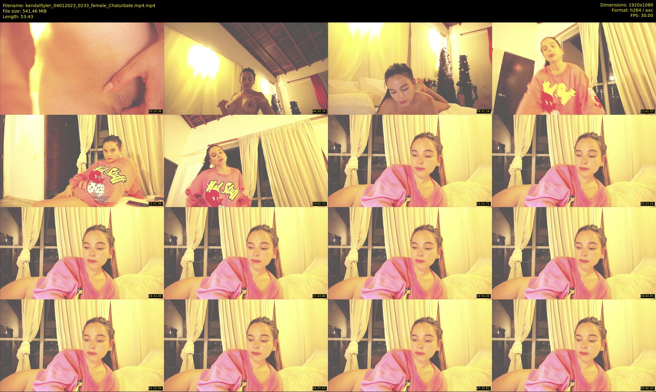 kendalltyler — 54 minute Chaturbate female cam show recording, 1080p, Jan 4, 2023