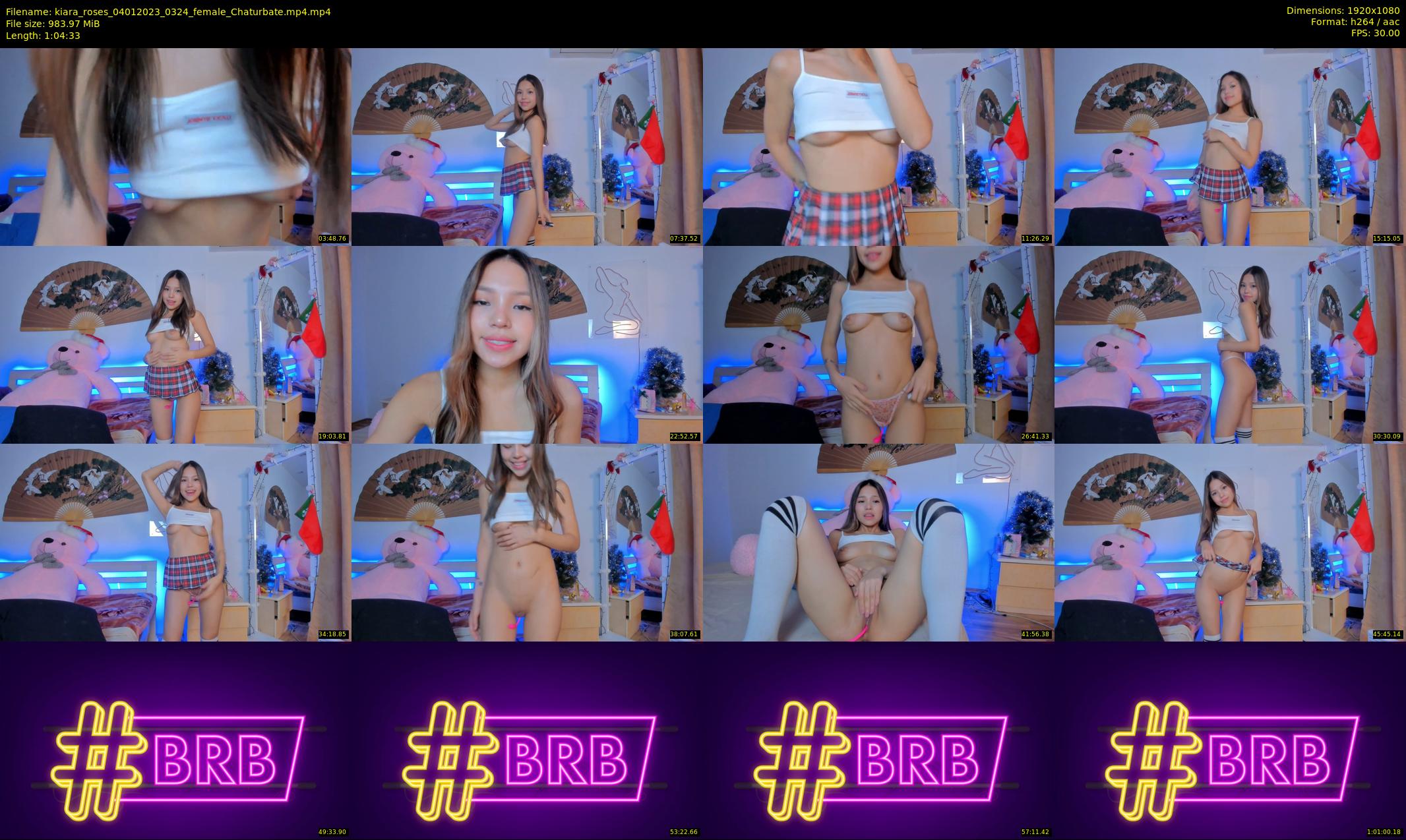 kiara_roses — 65 minute Chaturbate female cam show recording, 1080p, Jan 4, 2023