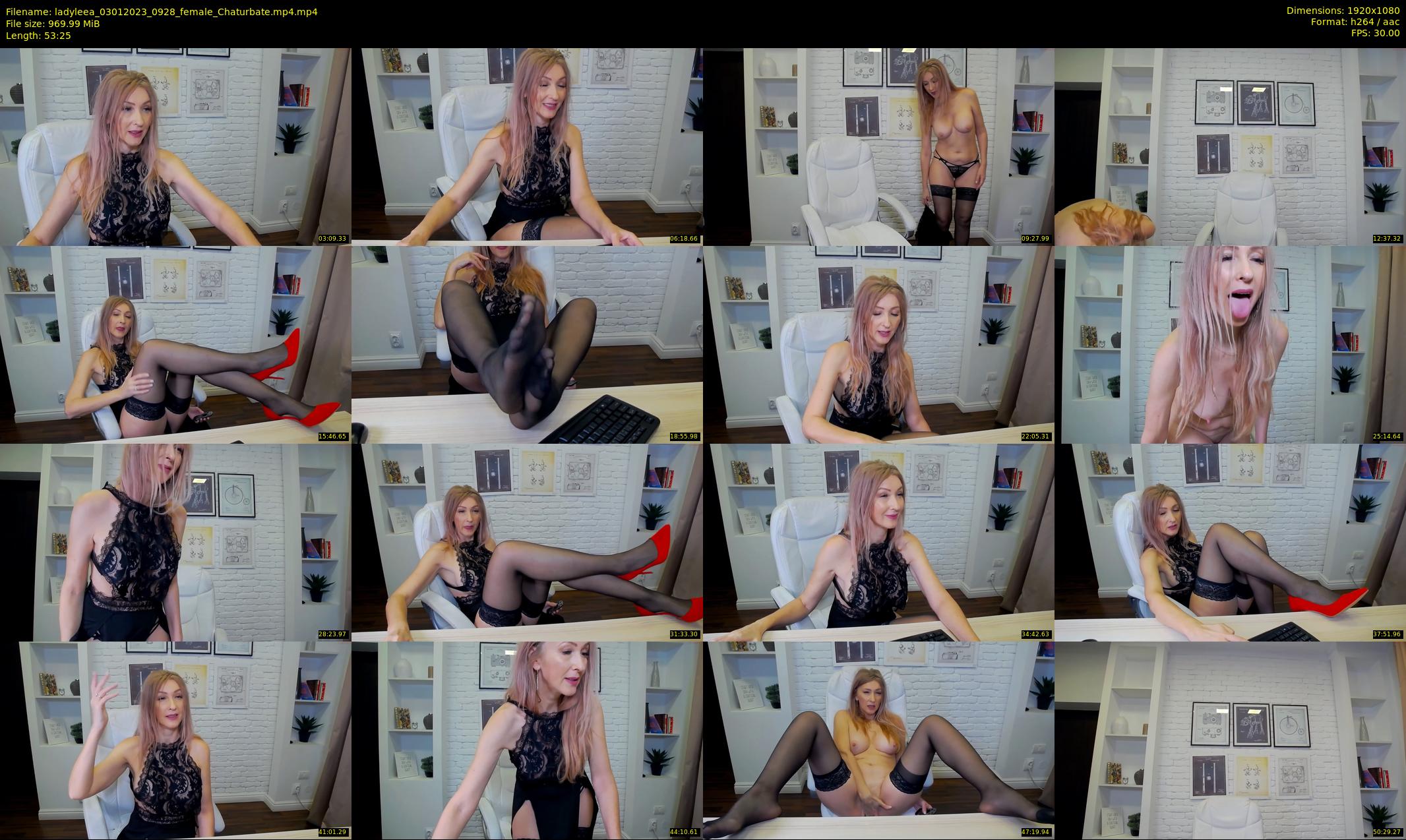 ladyleea — 54 minute Chaturbate female cam show recording, 1080p, Jan 3, 2023