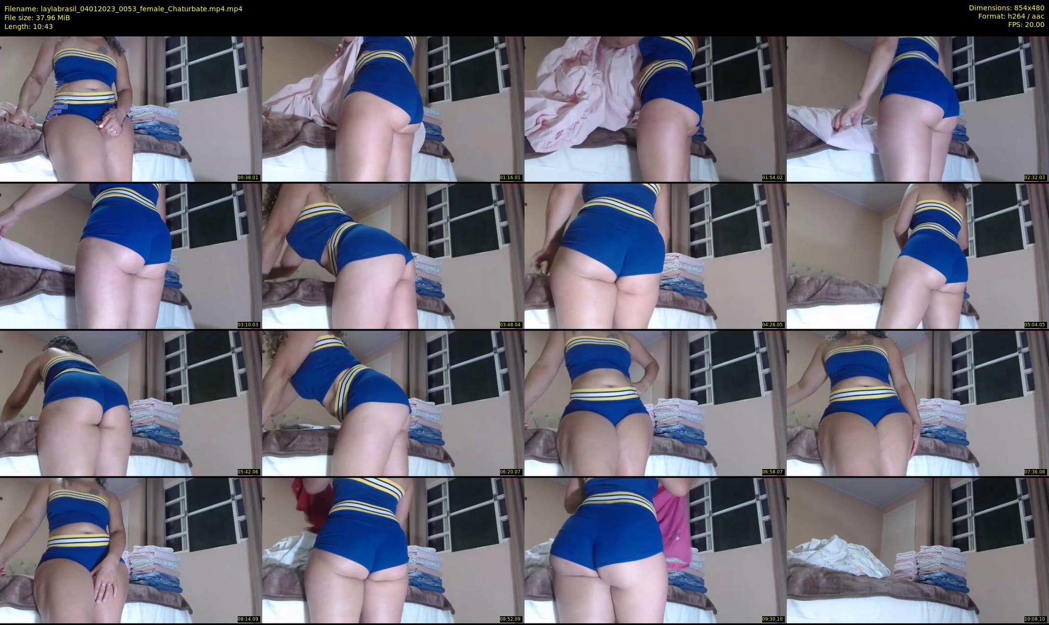 laylabrasil — 11 minute Chaturbate female cam show recording, 480p, Jan 4, 2023