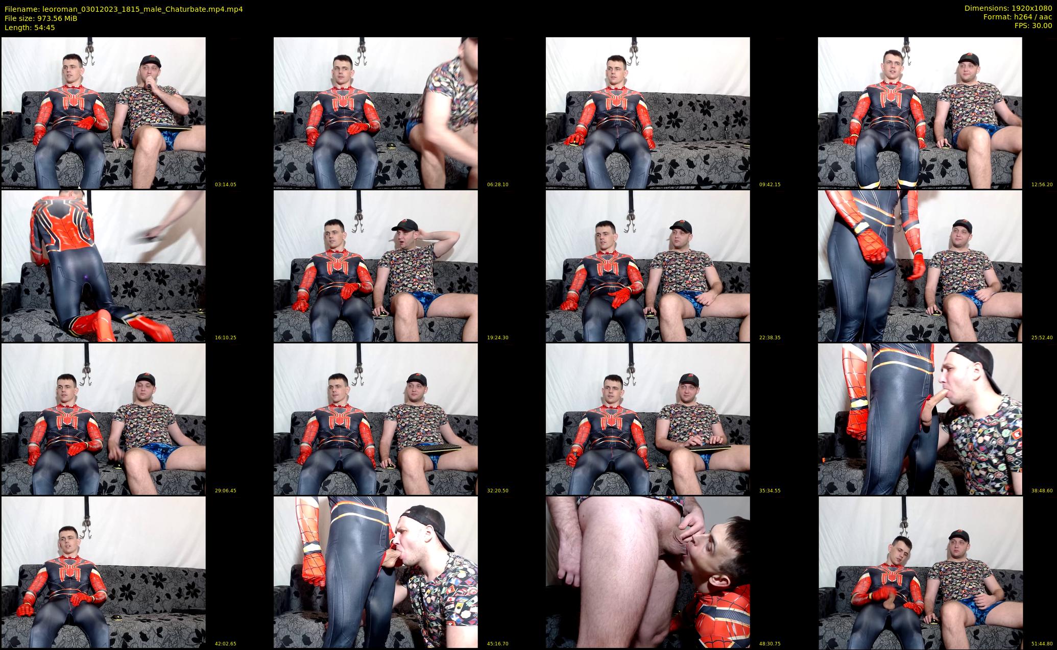 leoroman — 55 minute Chaturbate male cam show recording, 1080p, Jan 3, 2023