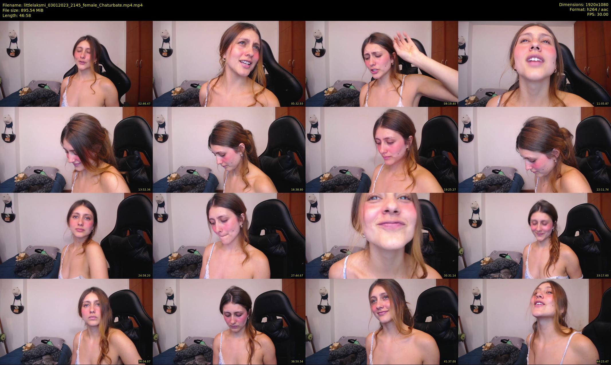 littlelaksmi — 47 minute Chaturbate female cam show recording, 1080p, Jan 3, 2023