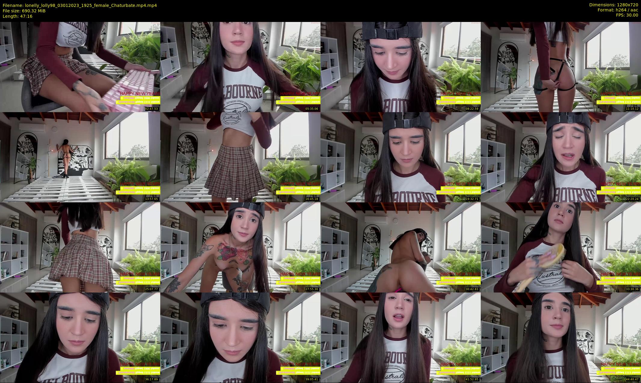 lonelly_lolly98 — 48 minute Chaturbate female cam show recording, 720p, Jan 3, 2023