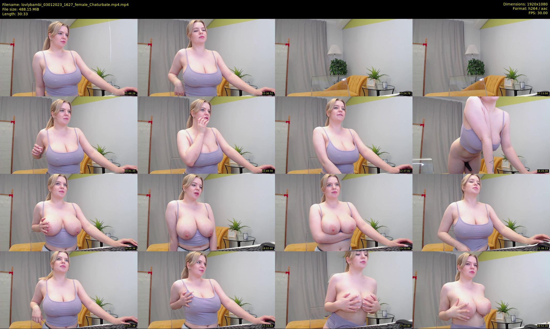 lovlybambi — 31 minute Chaturbate female cam show recording, 1080p, Jan 3, 2023