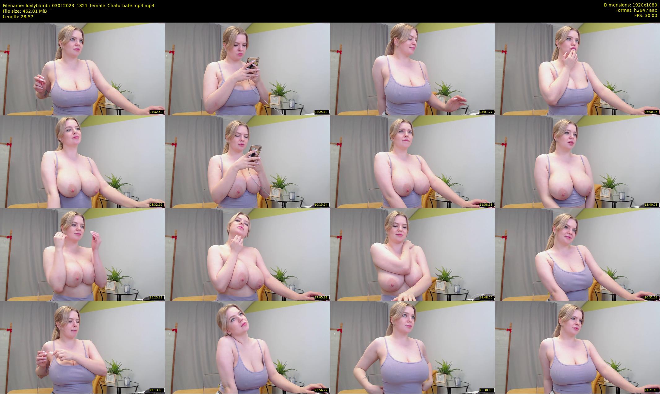 lovlybambi — 29 minute Chaturbate female cam show recording, 1080p, Jan 3, 2023