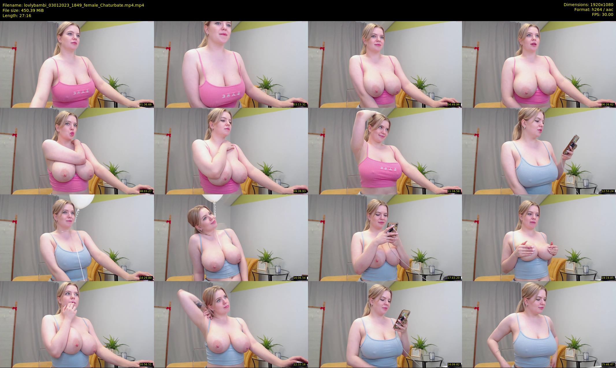 lovlybambi — 28 minute Chaturbate female cam show recording, 1080p, Jan 3, 2023