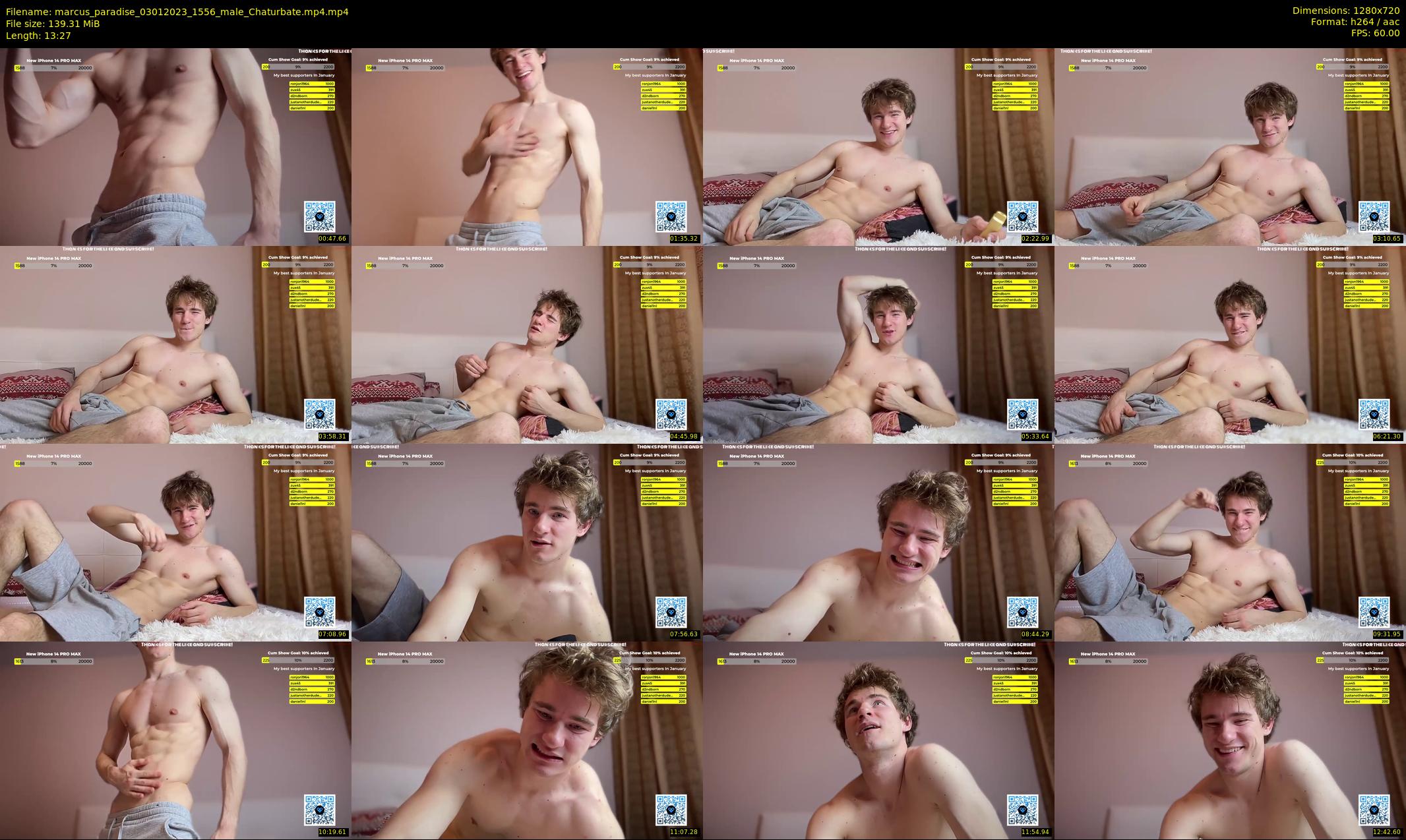 marcus_paradise — 14 minute Chaturbate male cam show recording, 720p, Jan 3, 2023