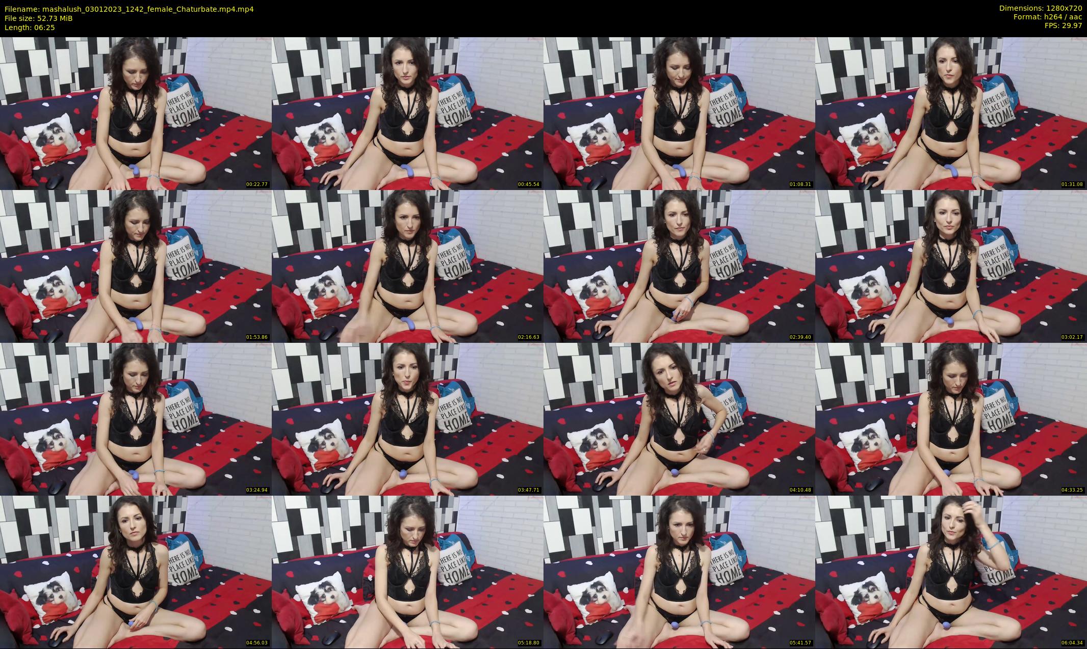 mashalush — 7 minute Chaturbate female cam show recording, 720p, Jan 3, 2023