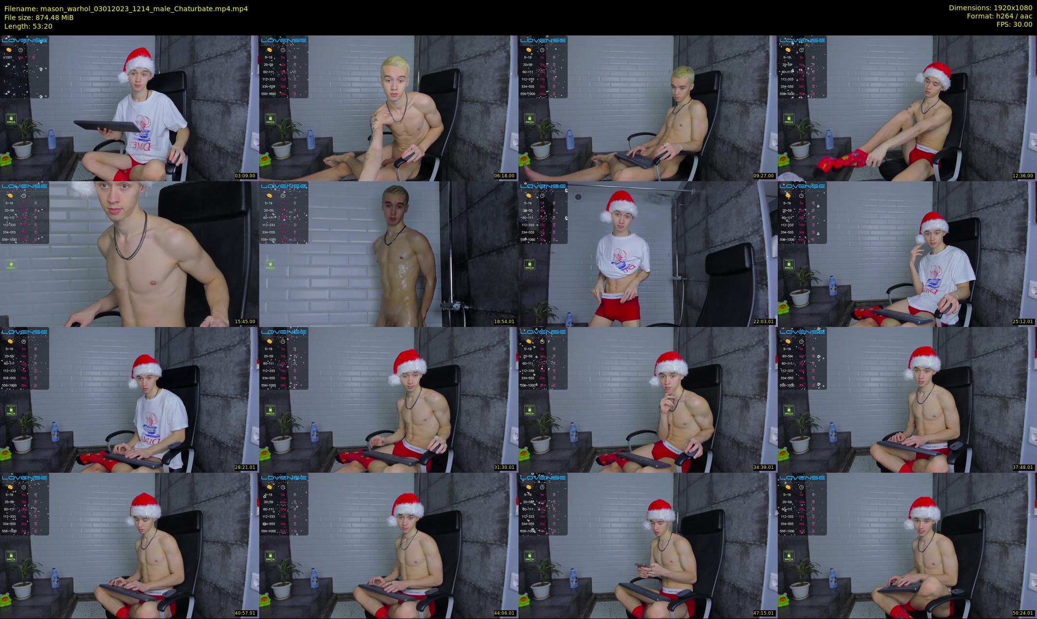 mason_warhol — 54 minute Chaturbate male cam show recording, 1080p, Jan 3, 2023