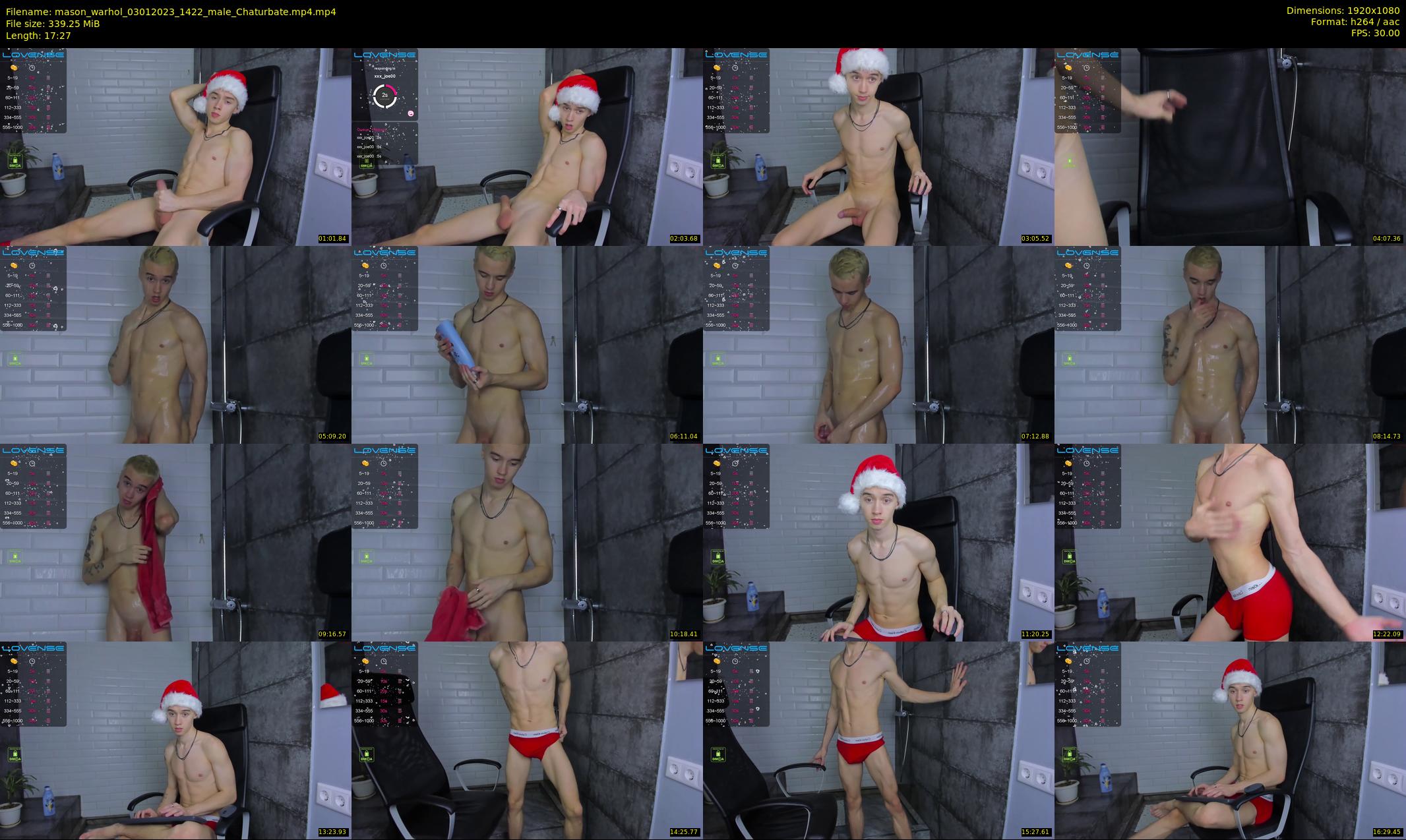 mason_warhol — 18 minute Chaturbate male cam show recording, 1080p, Jan 3, 2023