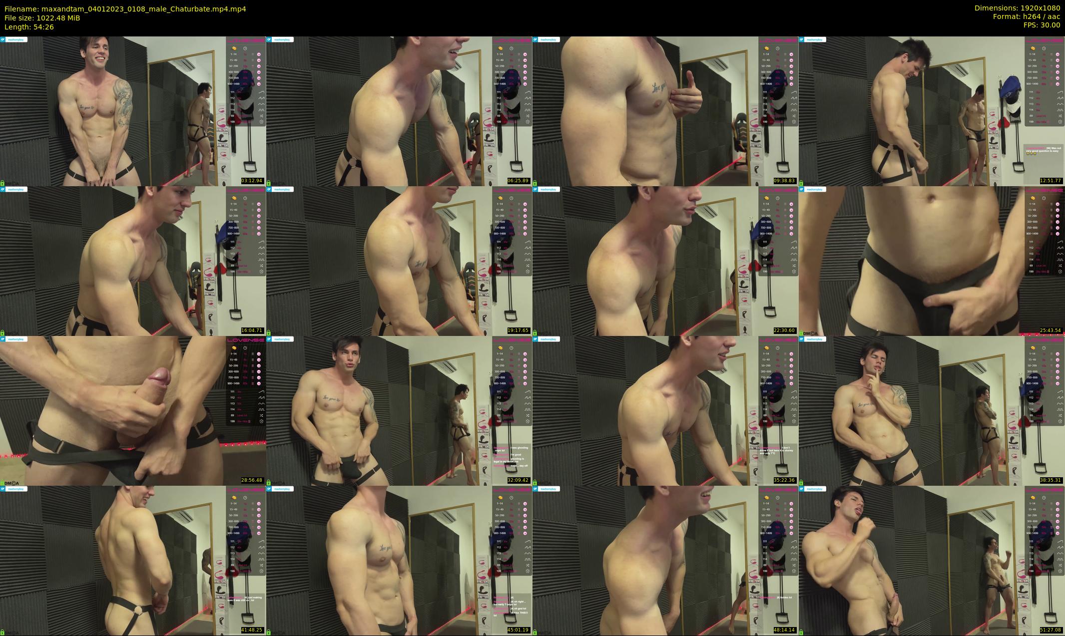 maxandtam — 55 minute Chaturbate couple cam show recording, 1080p, Jan 4, 2023