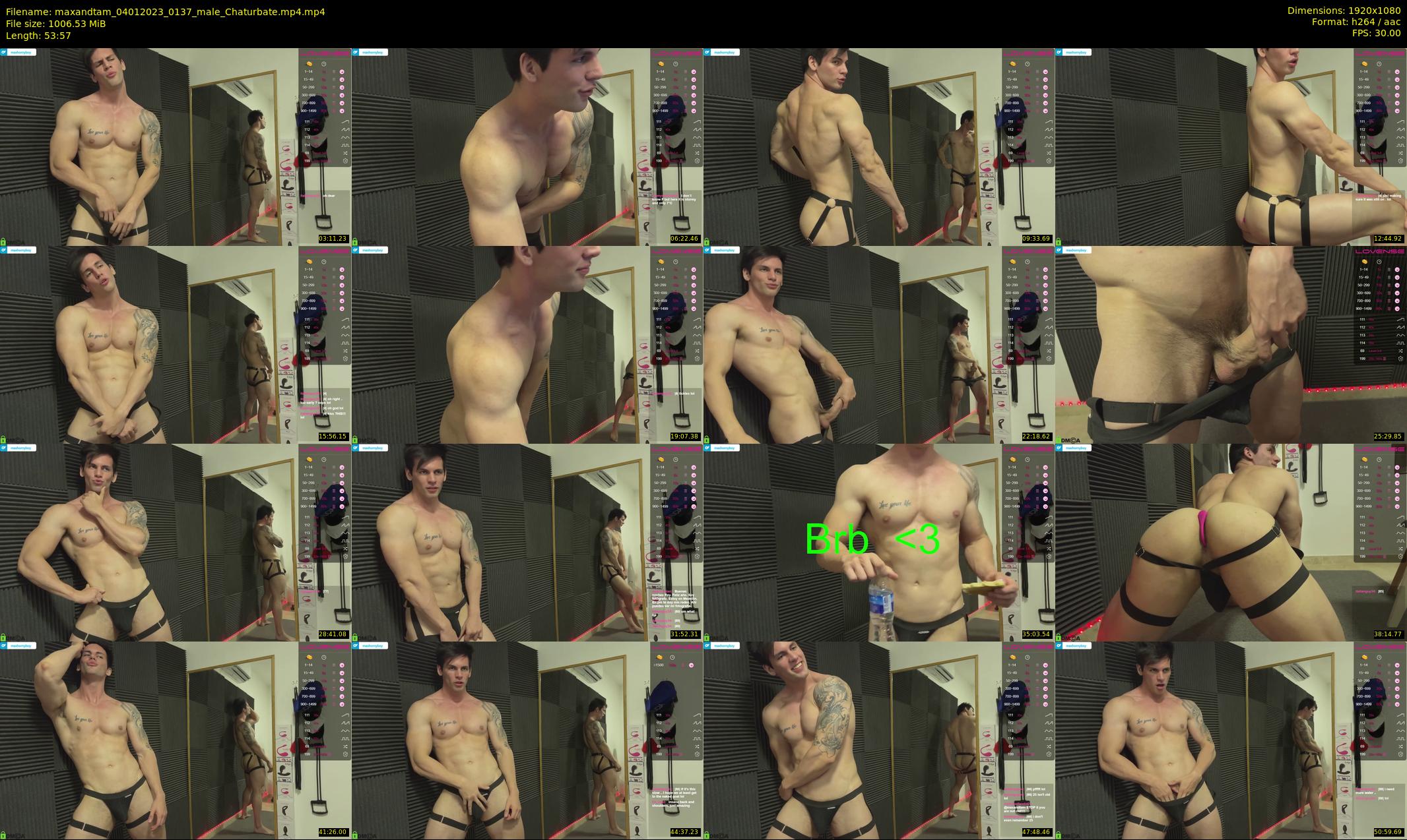 maxandtam — 54 minute Chaturbate couple cam show recording, 1080p, Jan 4, 2023